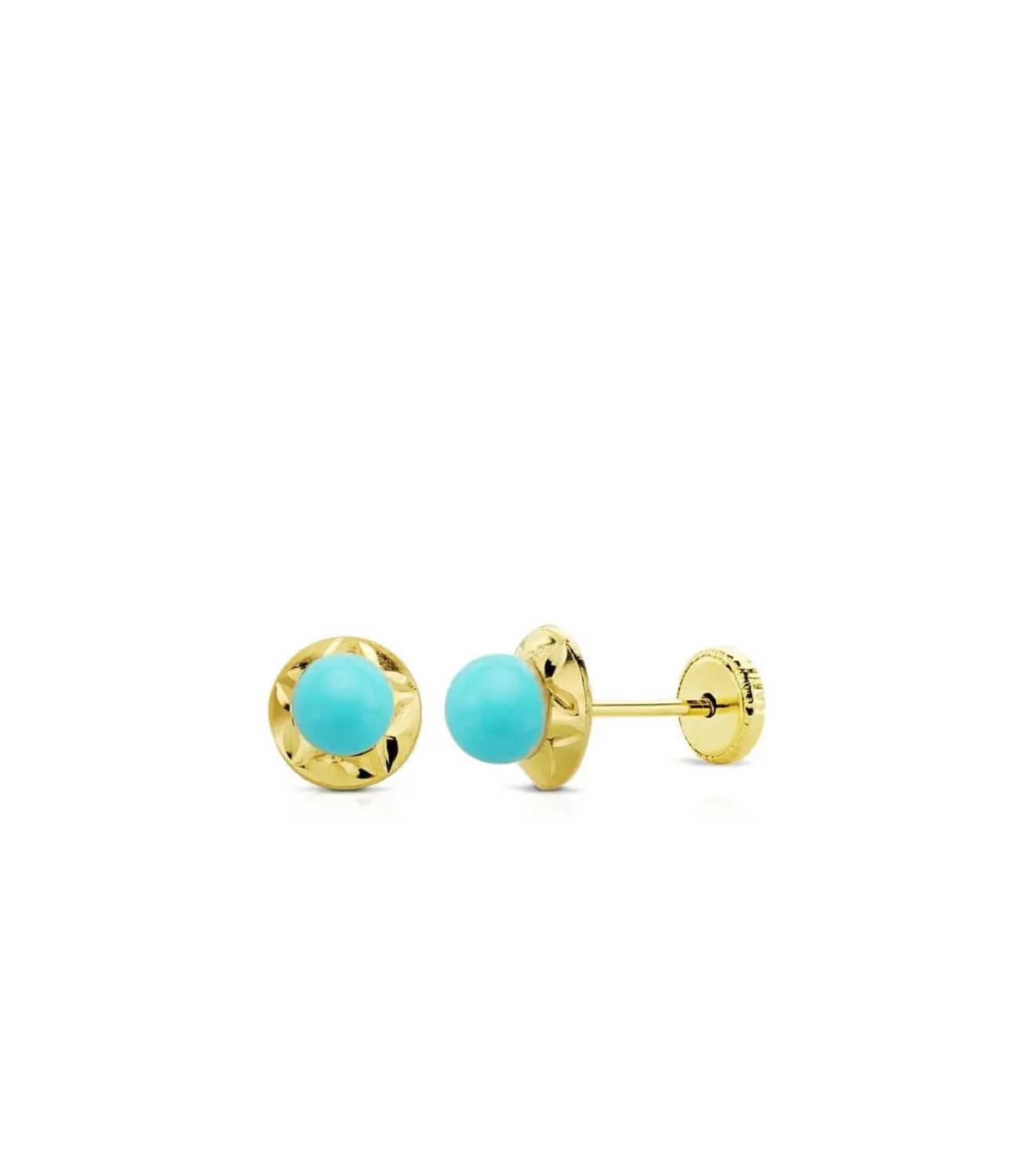 Pendientes Oro Amarillo Anabella 6 Mm 18 Ktes<Alda Joyeros Cheap