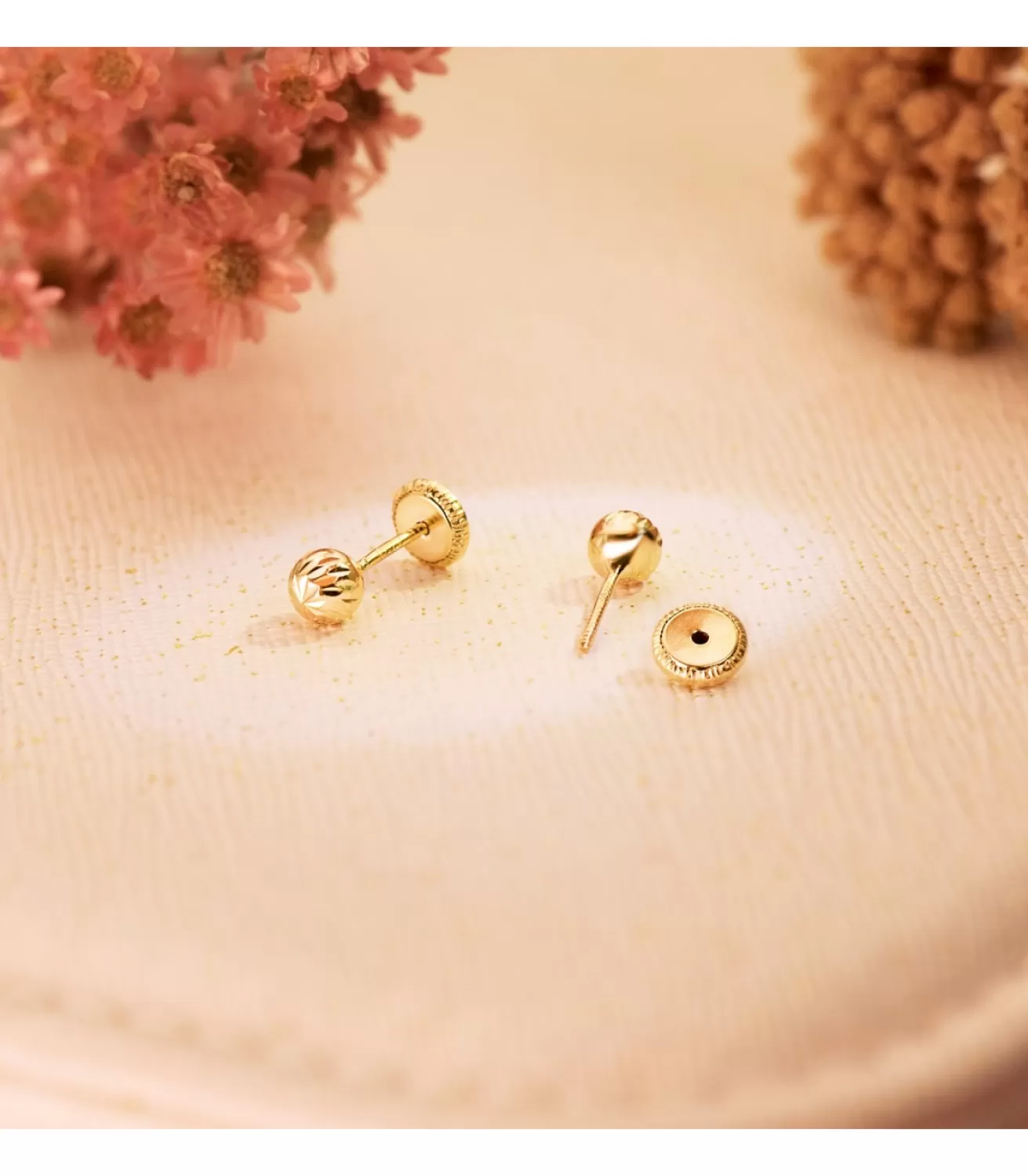 Pendientes Oro Amarillo Annunziata 4 Mm 18 Ktes<Alda Joyeros Cheap