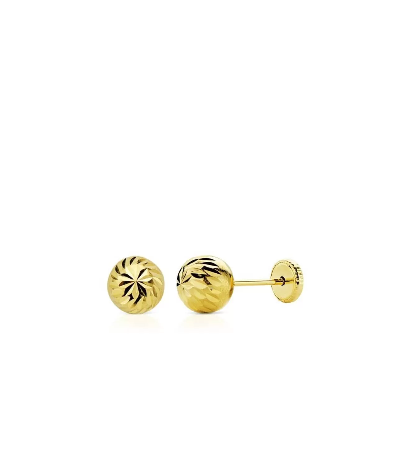 Pendientes Oro Amarillo Annunziata 6 Mm 18 Ktes<Alda Joyeros Flash Sale