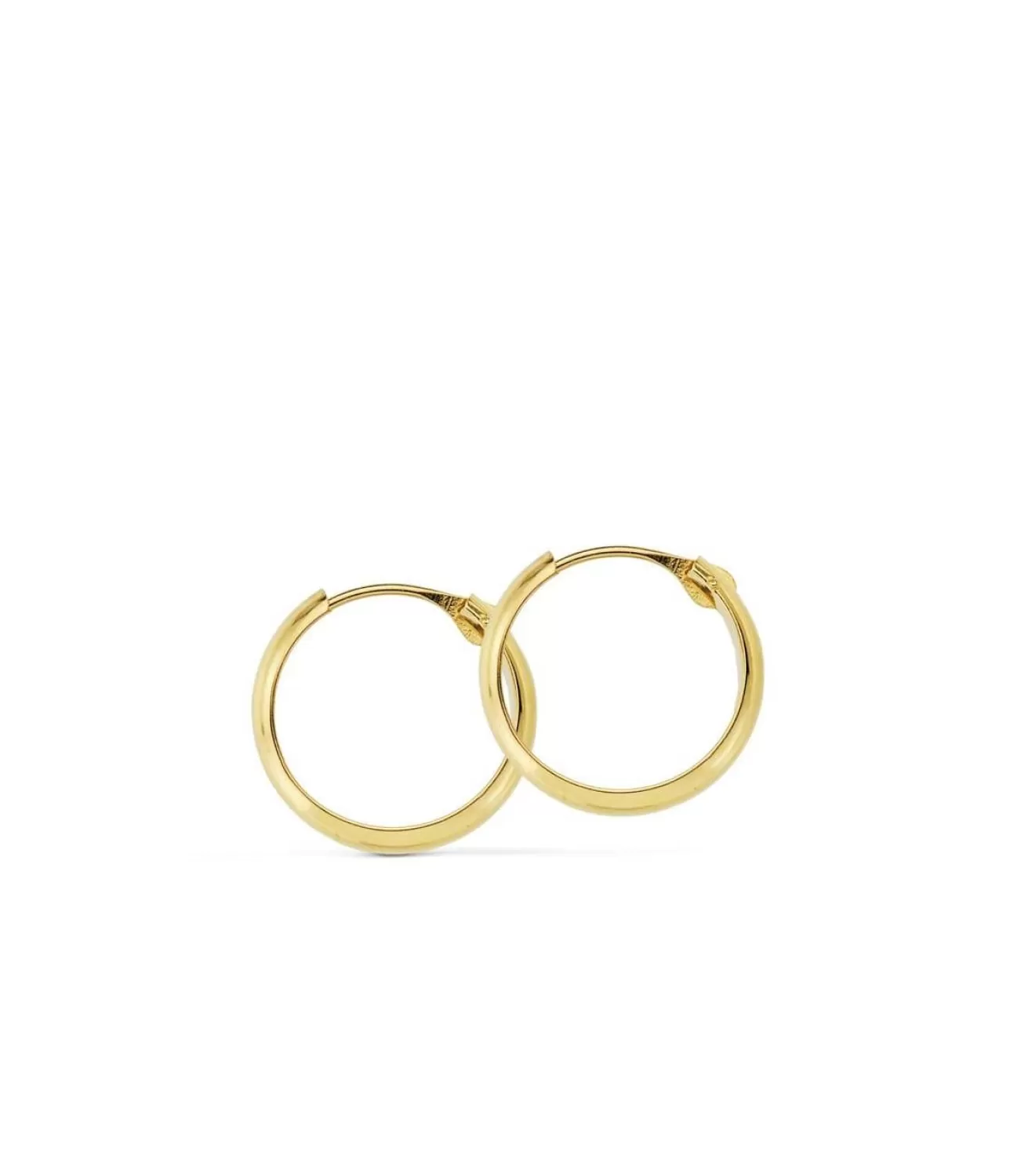 Pendientes Oro Amarillo Carmela 14Mm 18 Ktes<Alda Joyeros Online