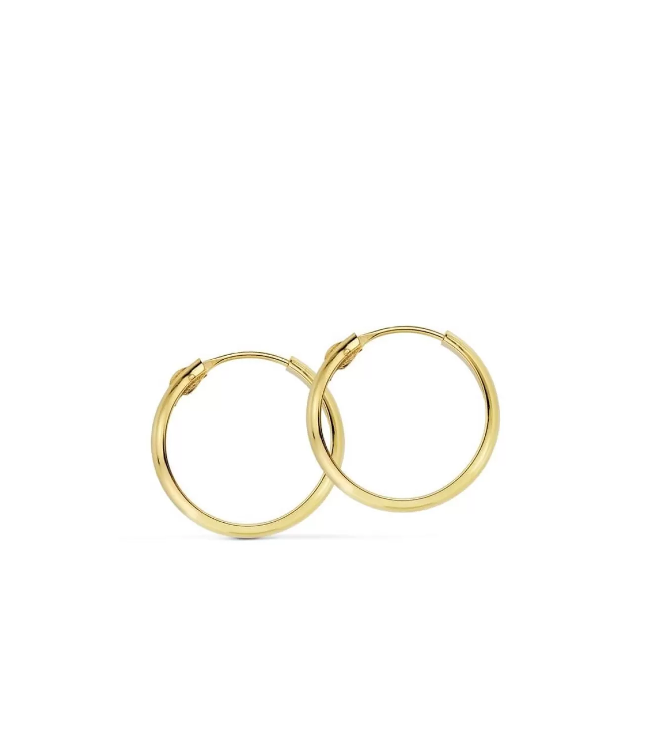 Pendientes Oro Amarillo Carmela 16Mm 18 Ktes<Alda Joyeros Best