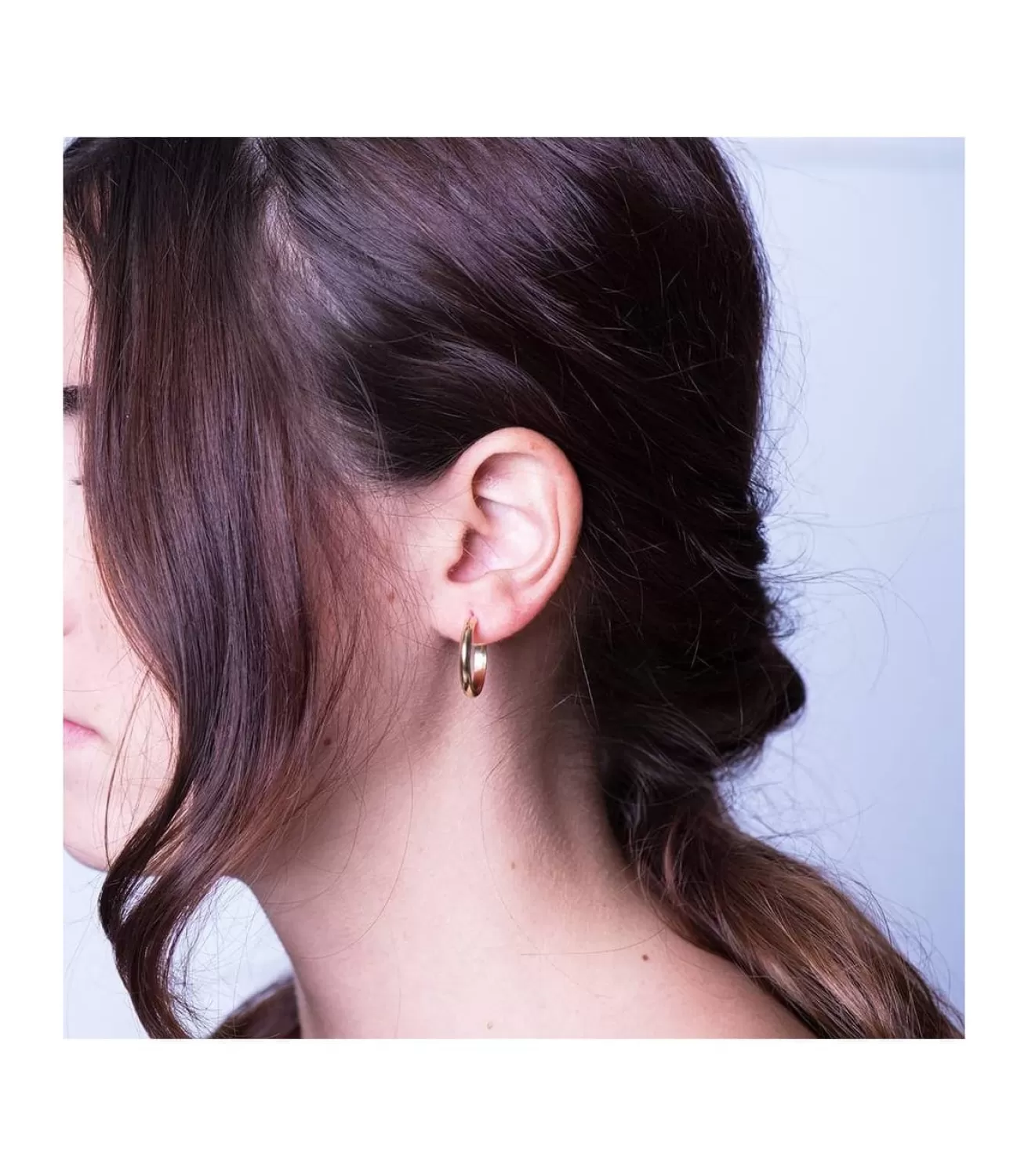Pendientes Oro Amarillo Carmela Aros 20Mm 18 Ktes<Alda Joyeros Discount