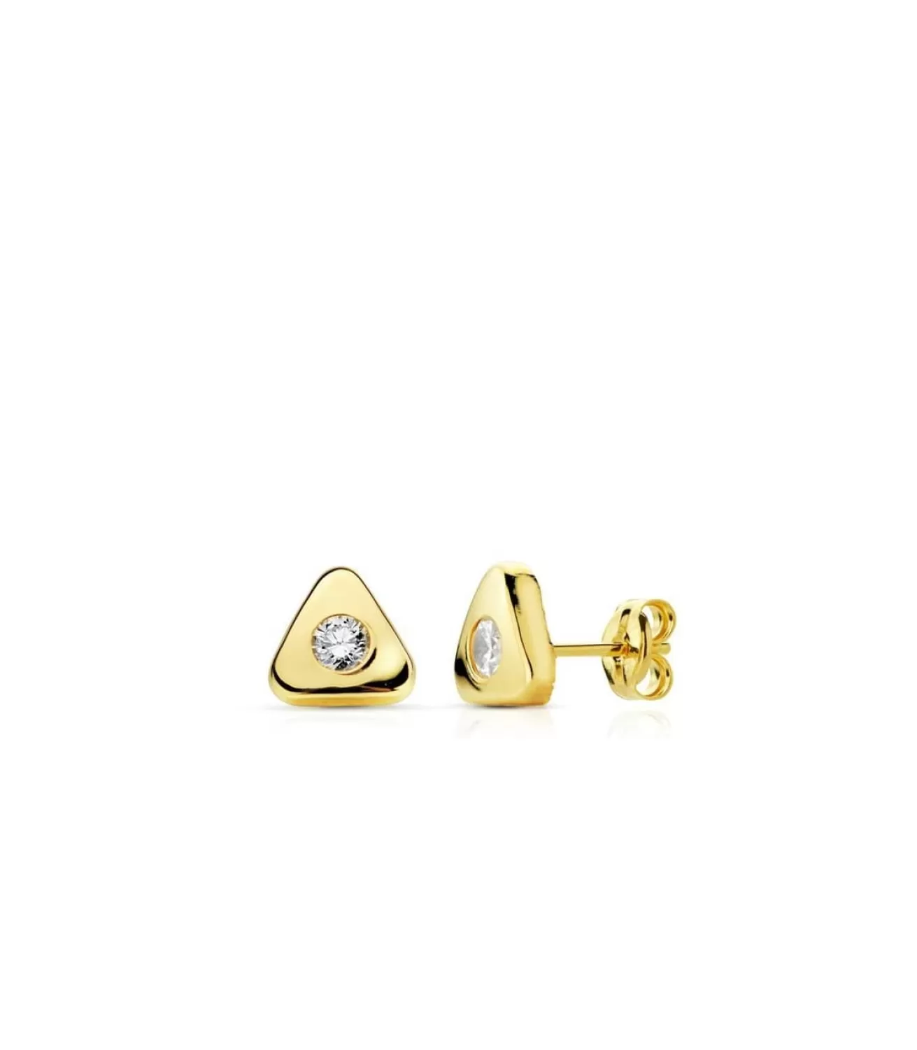 Pendientes Oro Amarillo Carolina 18 Ktes<Alda Joyeros Store