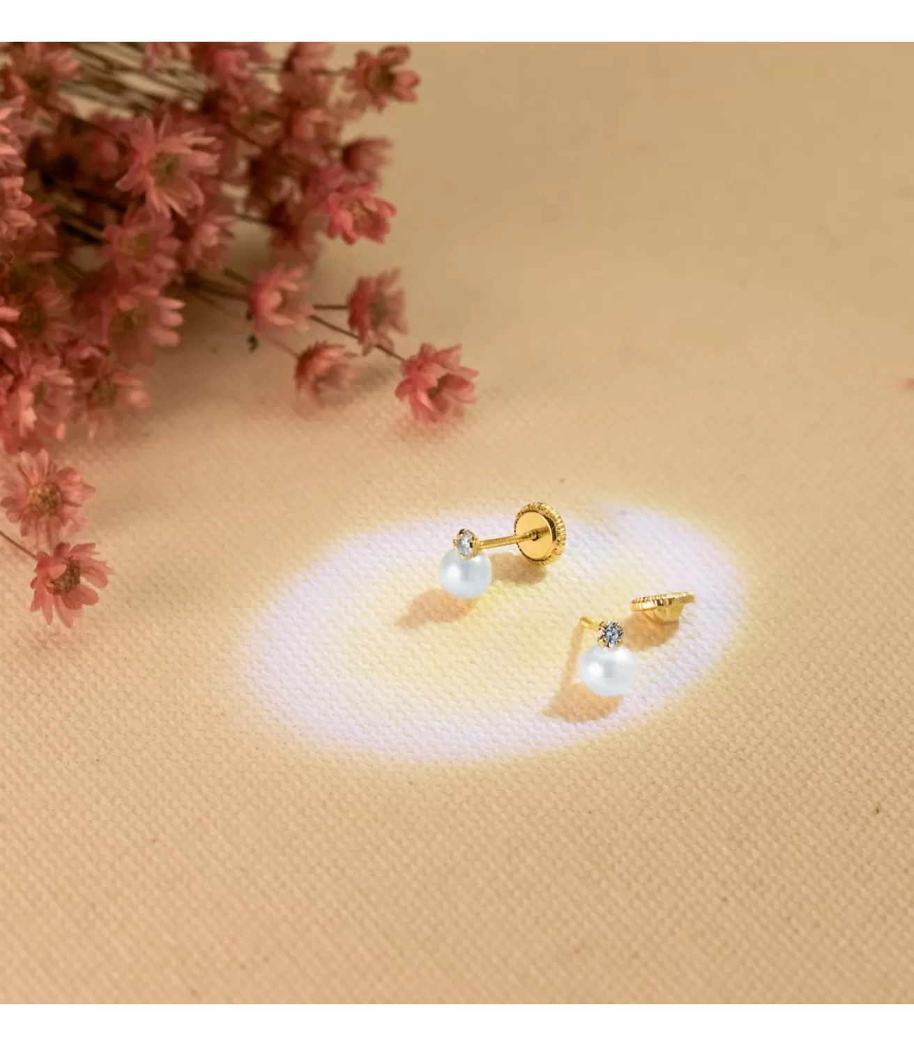 Pendientes Oro Amarillo Elda Perla 4 Mm 18 Ktes<Alda Joyeros New