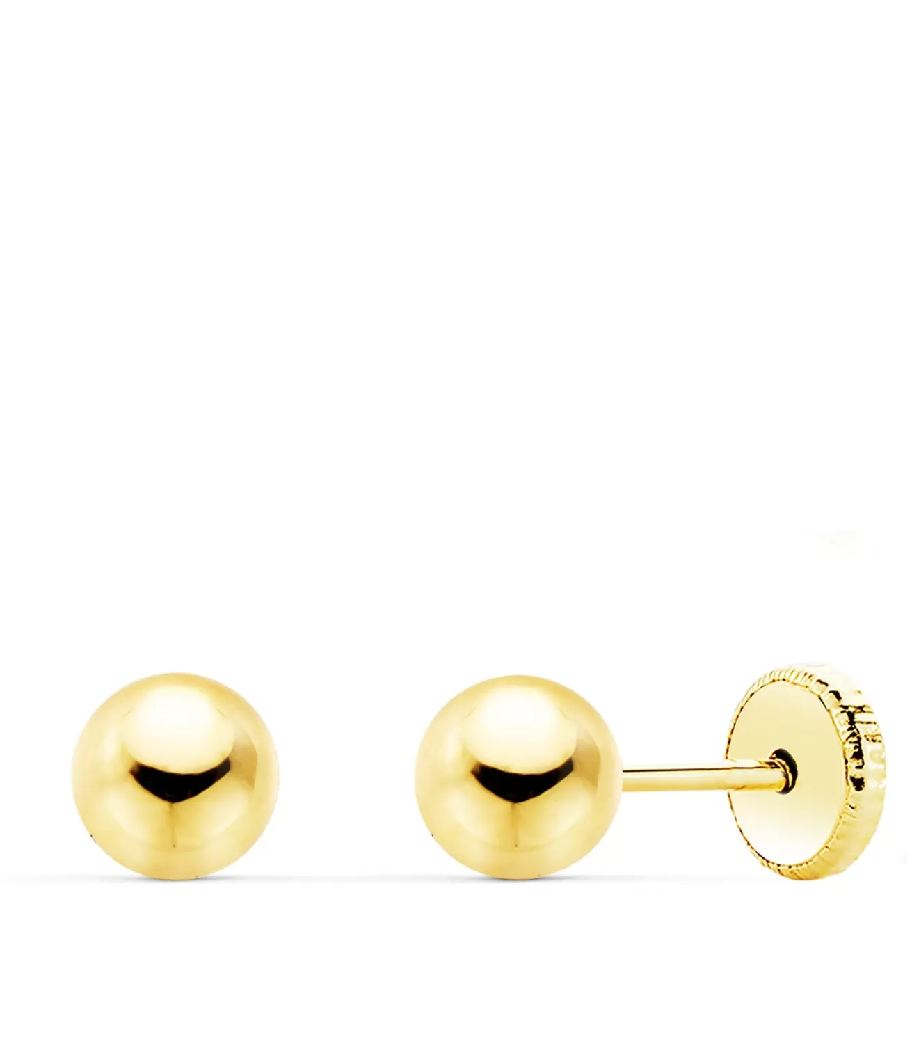 Pendientes Oro Amarillo Emma 5 Mm 18 Ktes<Alda Joyeros Cheap