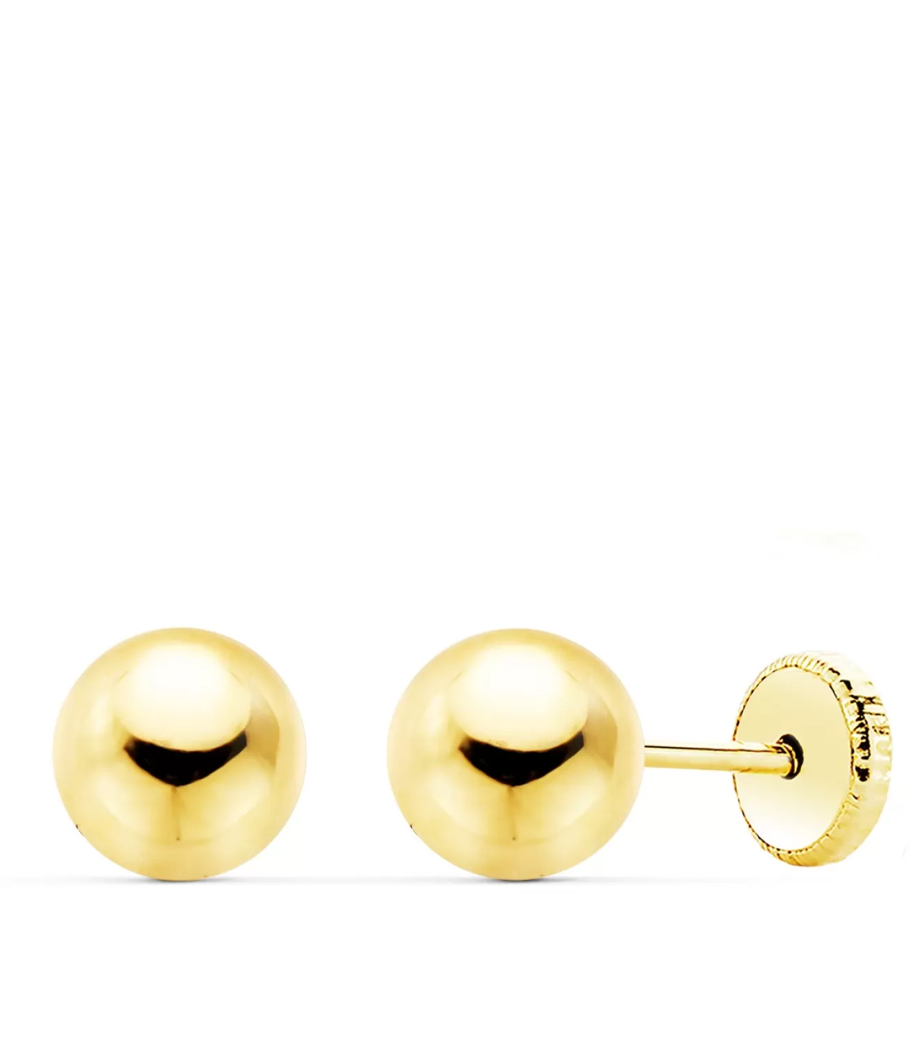 Pendientes Oro Amarillo Emma 6 Mm 18 Ktes<Alda Joyeros Sale