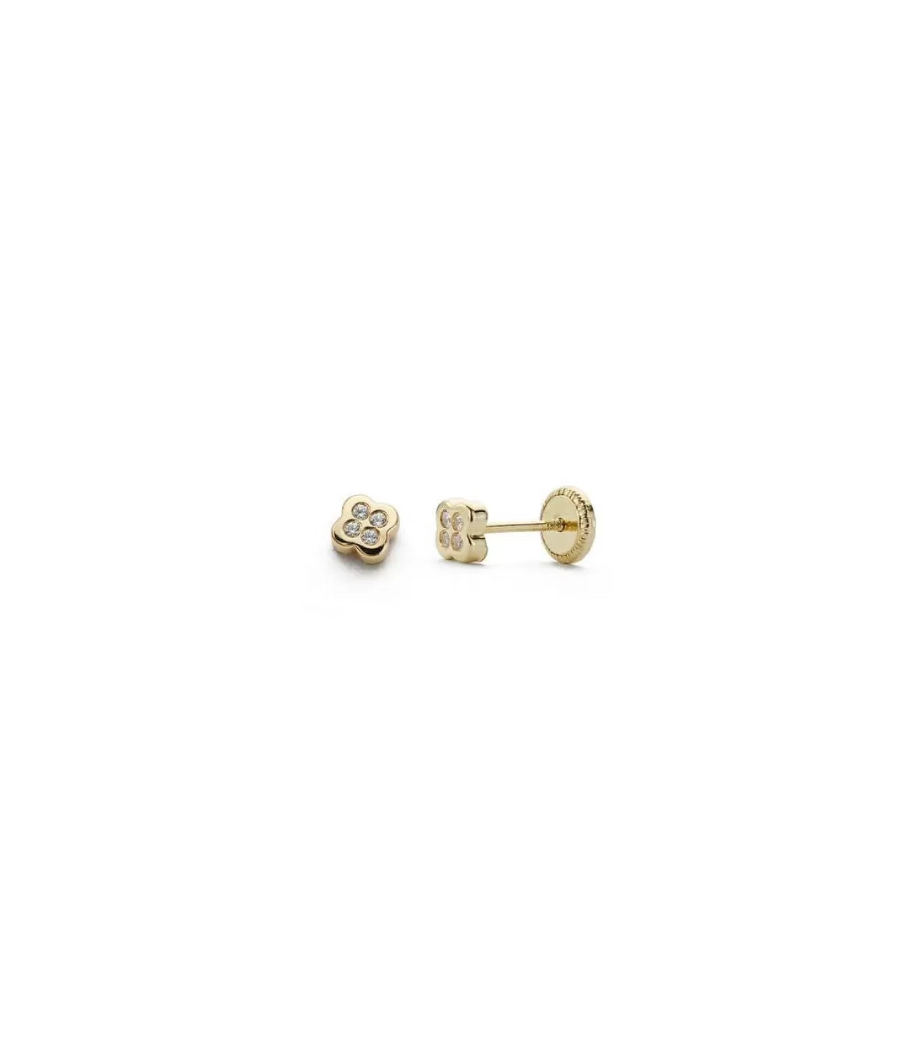 Pendientes Oro Amarillo Enza 18 Ktes<Alda Joyeros Cheap