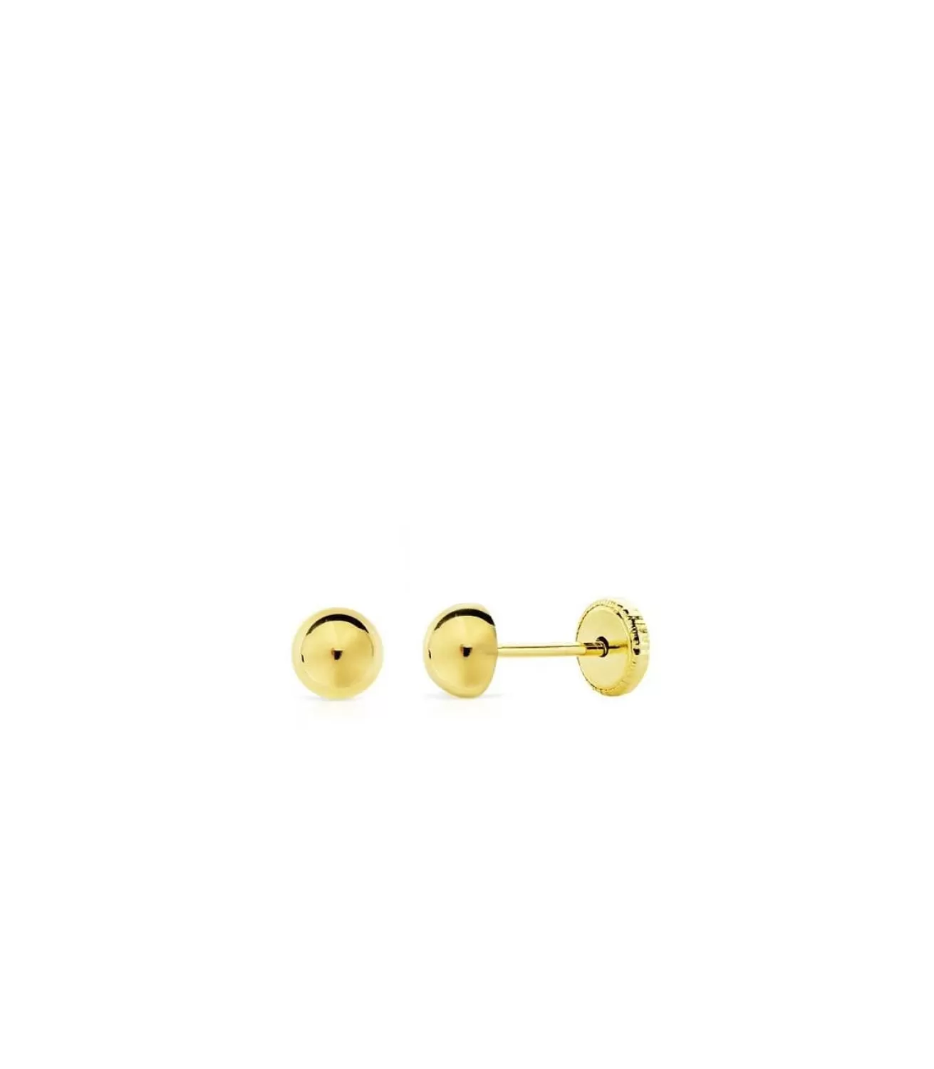 Pendientes Oro Amarillo Esther 4 Mm 18 Ktes<Alda Joyeros New