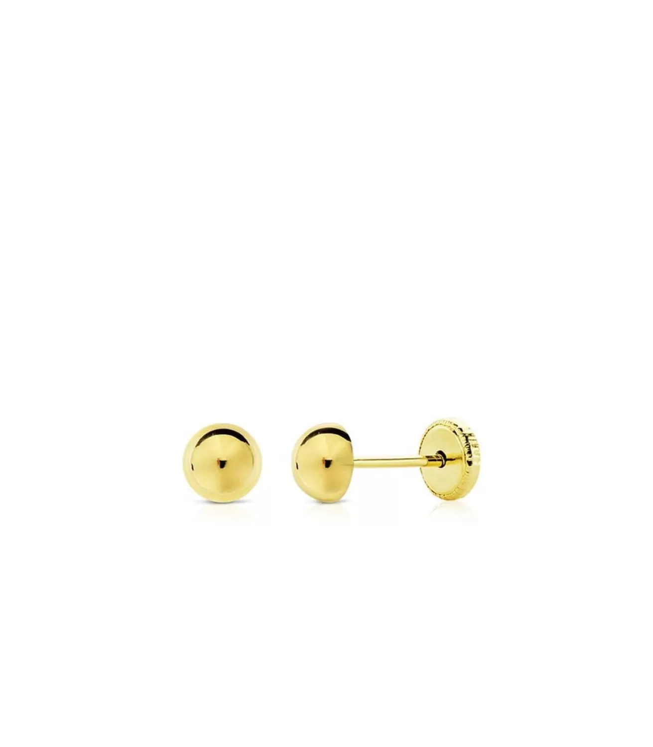 Pendientes Oro Amarillo Esther 5 Mm 18 Ktes<Alda Joyeros Hot