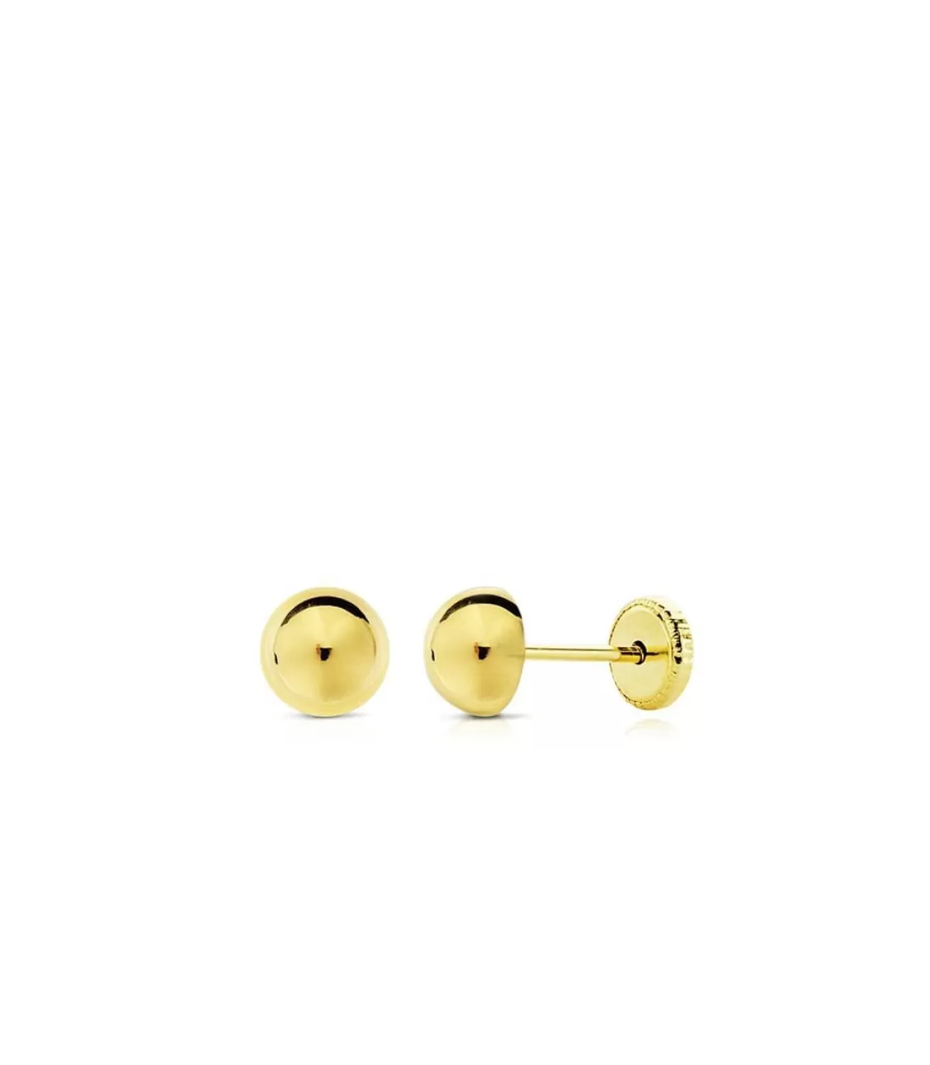 Pendientes Oro Amarillo Esther 6 Mm 18 Ktes<Alda Joyeros Cheap