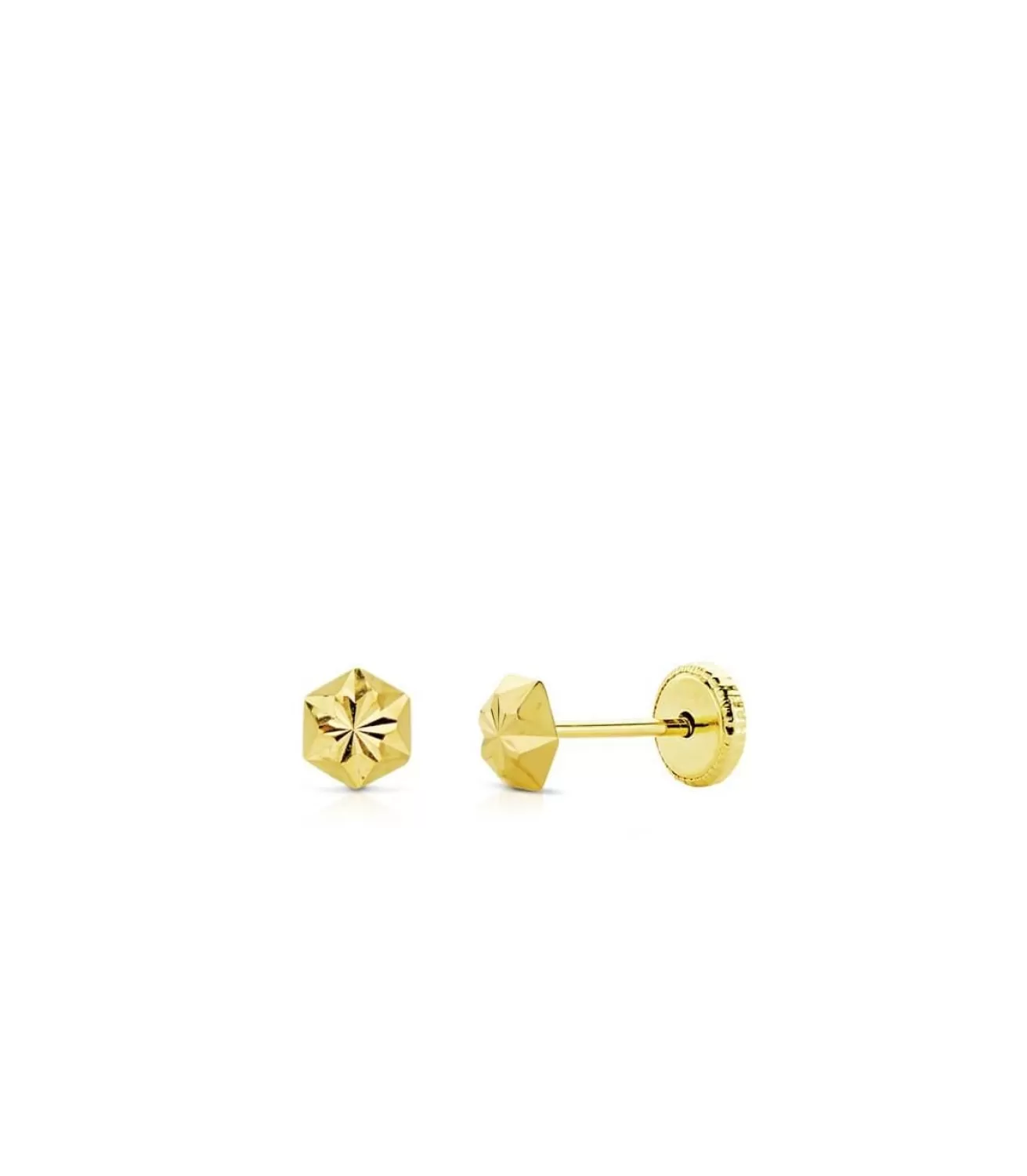 Pendientes Oro Amarillo Evita 4 Mm 18 Ktes<Alda Joyeros Store