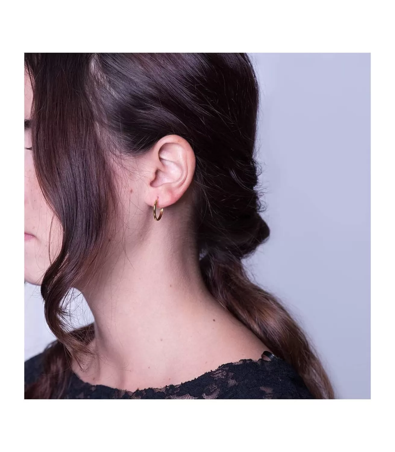 Pendientes Oro Amarillo Lupita 18Mm 18 Ktes<Alda Joyeros Discount