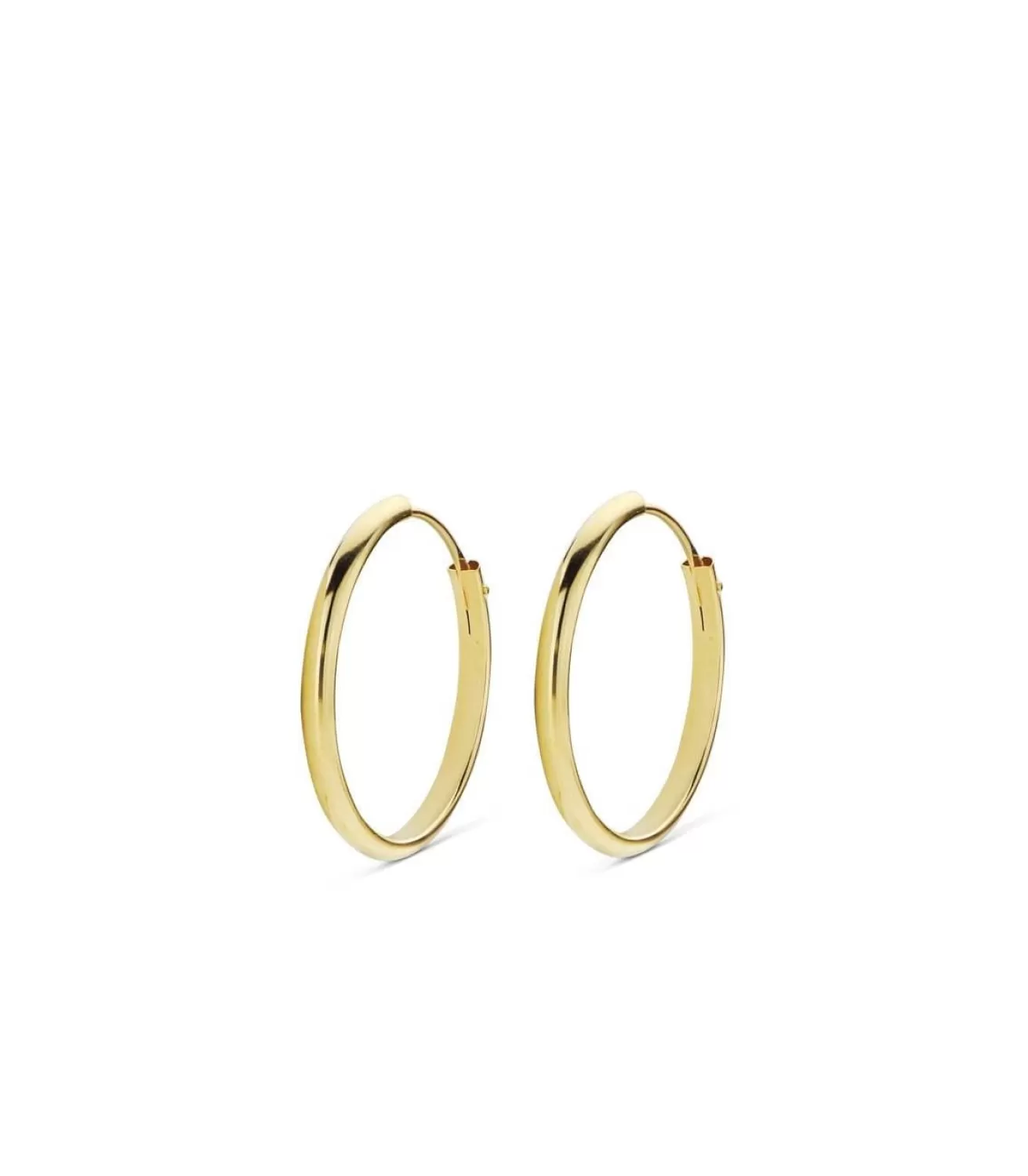 Pendientes Oro Amarillo Lupita 20Mm 18 Ktes<Alda Joyeros Sale