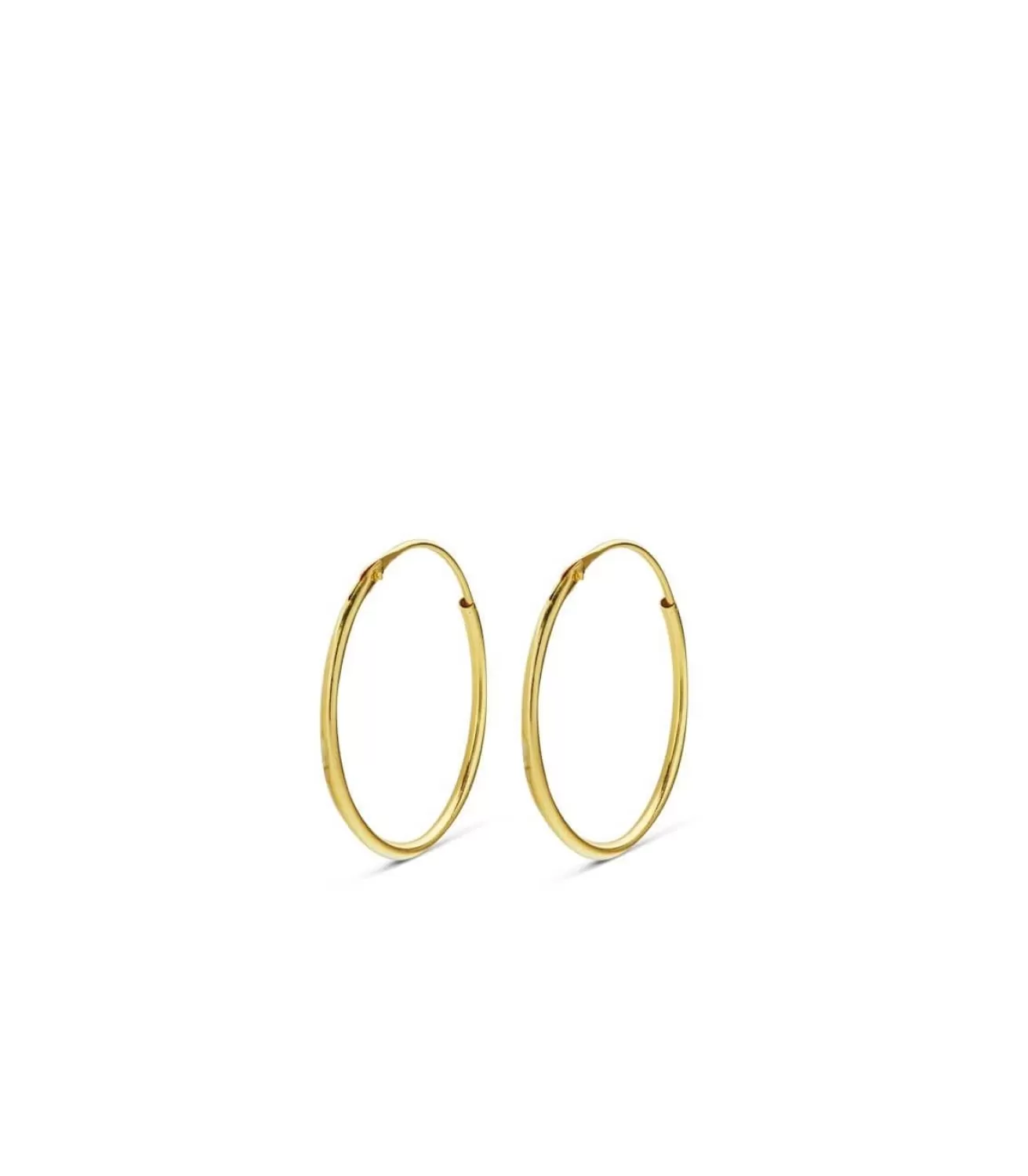Pendientes Oro Amarillo Melisa Aros 12Mm 18 Ktes<Alda Joyeros Clearance