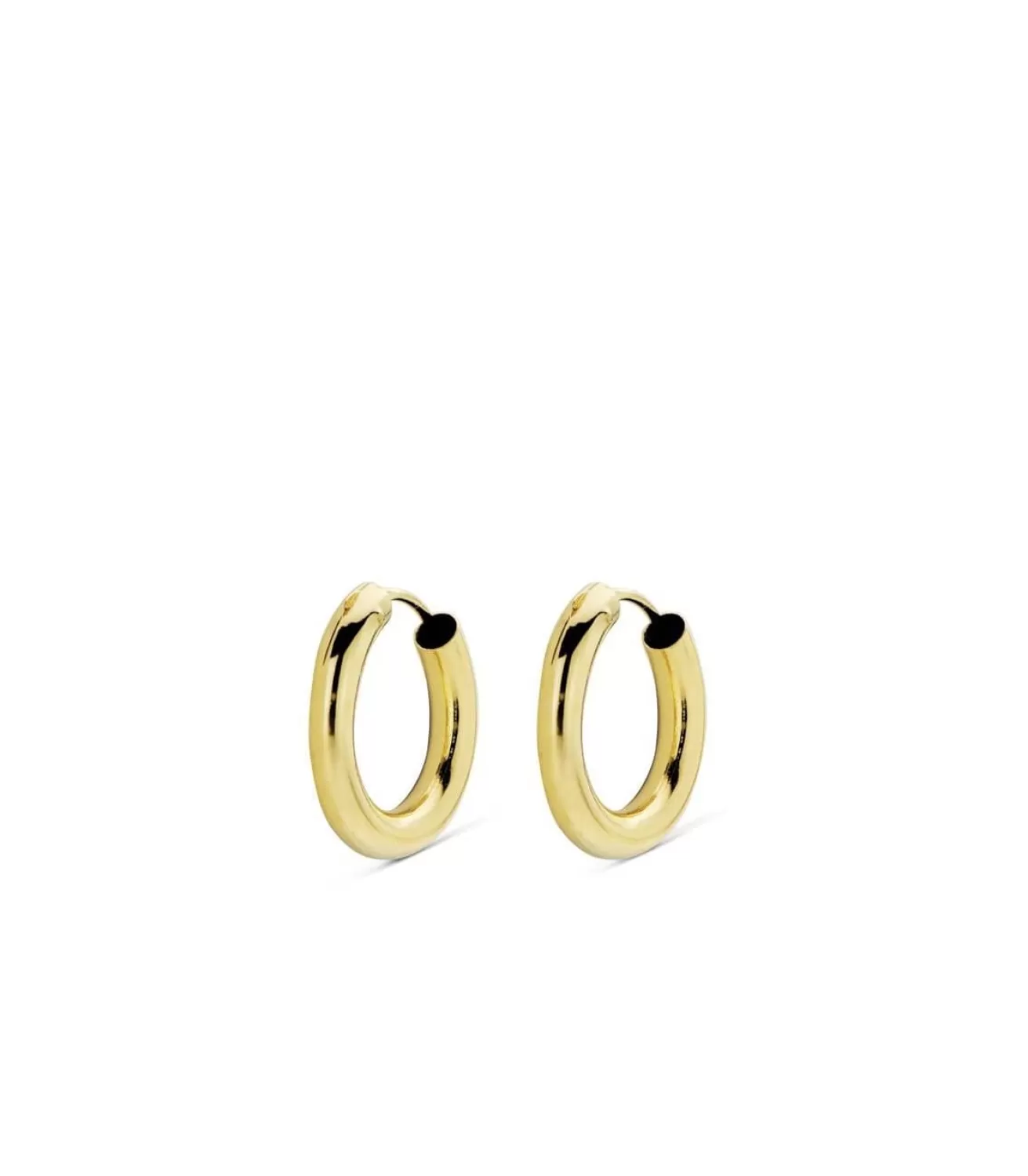 Pendientes Oro Amarillo Minerva 14Mm 18 Ktes<Alda Joyeros Store