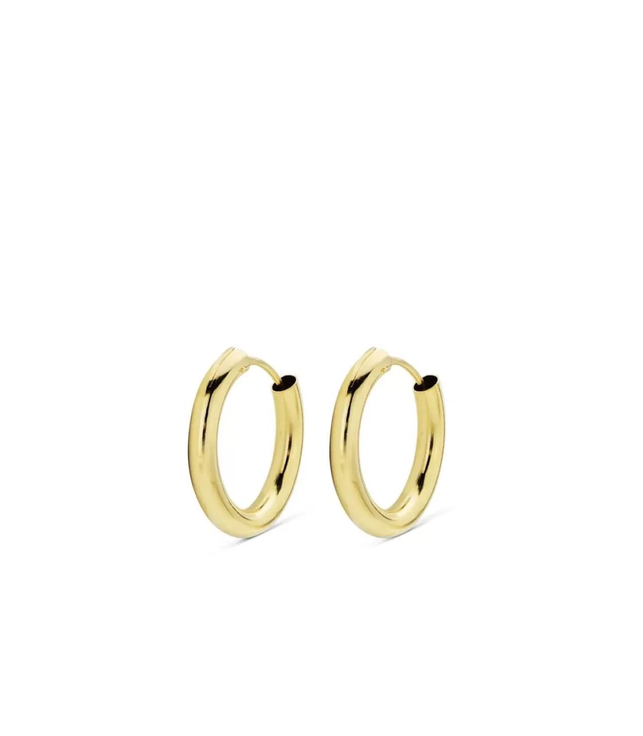 Pendientes Oro Amarillo Minerva 16Mm 18 Ktes<Alda Joyeros Hot