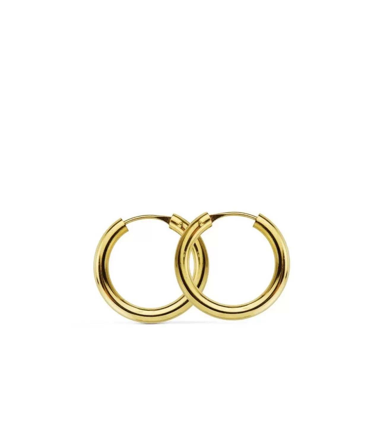 Pendientes Oro Amarillo Minerva 18Mm 18 Ktes<Alda Joyeros Fashion
