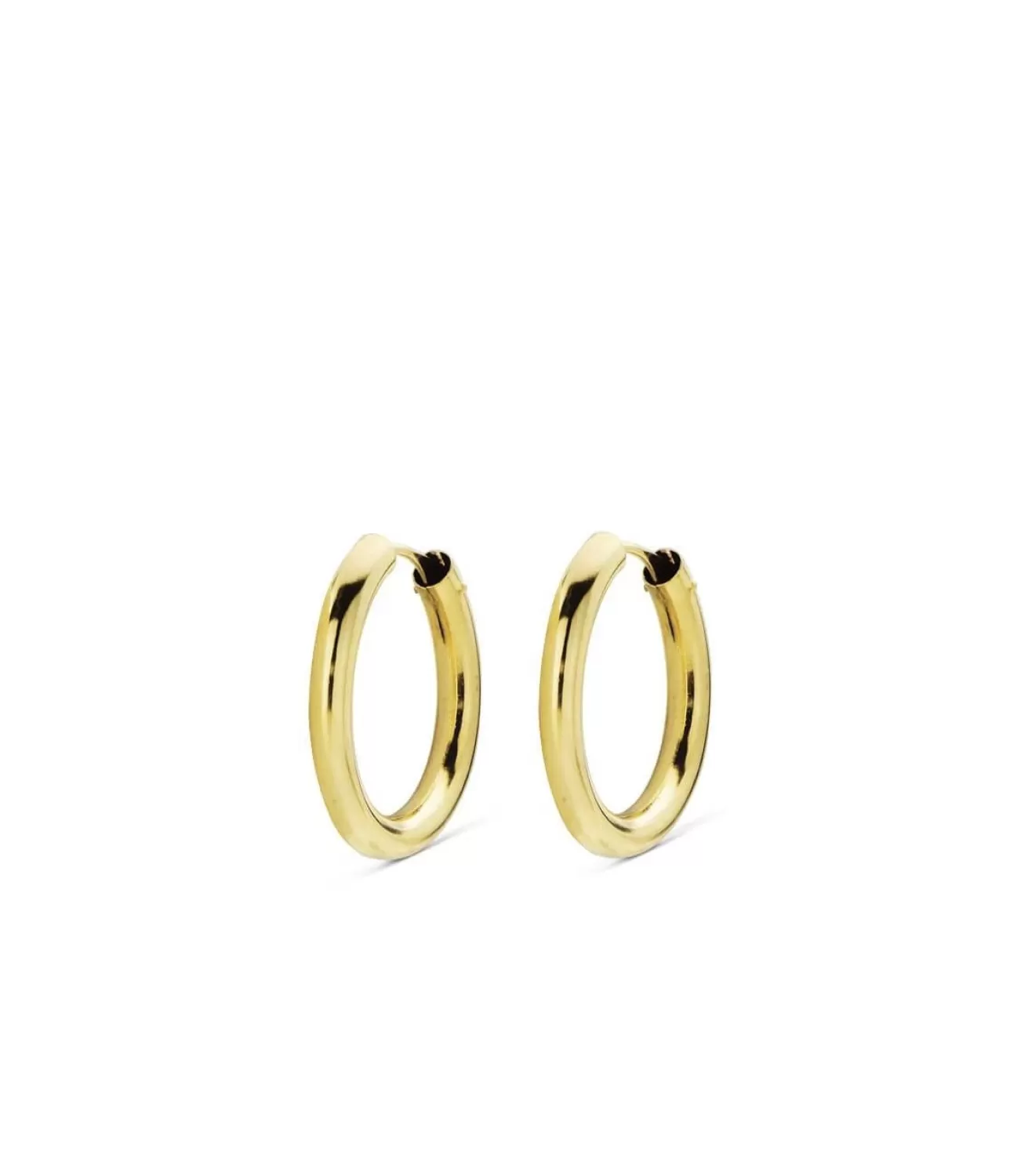Pendientes Oro Amarillo Minerva 18Mm 18 Ktes<Alda Joyeros Fashion