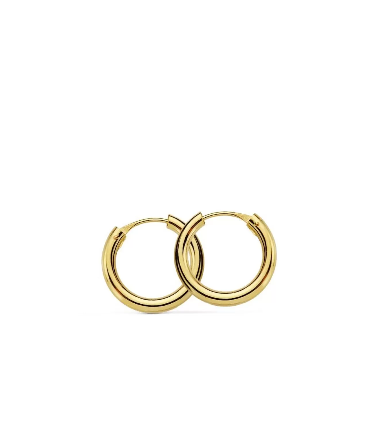 Pendientes Oro Amarillo Muriel 14Mm 18 Ktes<Alda Joyeros Online