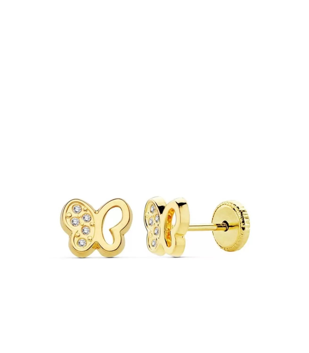 Pendientes Oro Ariadna Mariposa 18 Ktes<Alda Joyeros Store