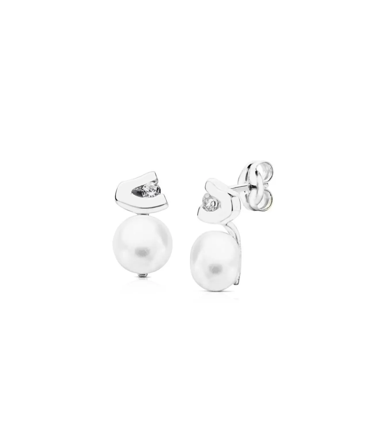 Pendientes Oro Blanco Treva 18 Ktes<Alda Joyeros Flash Sale