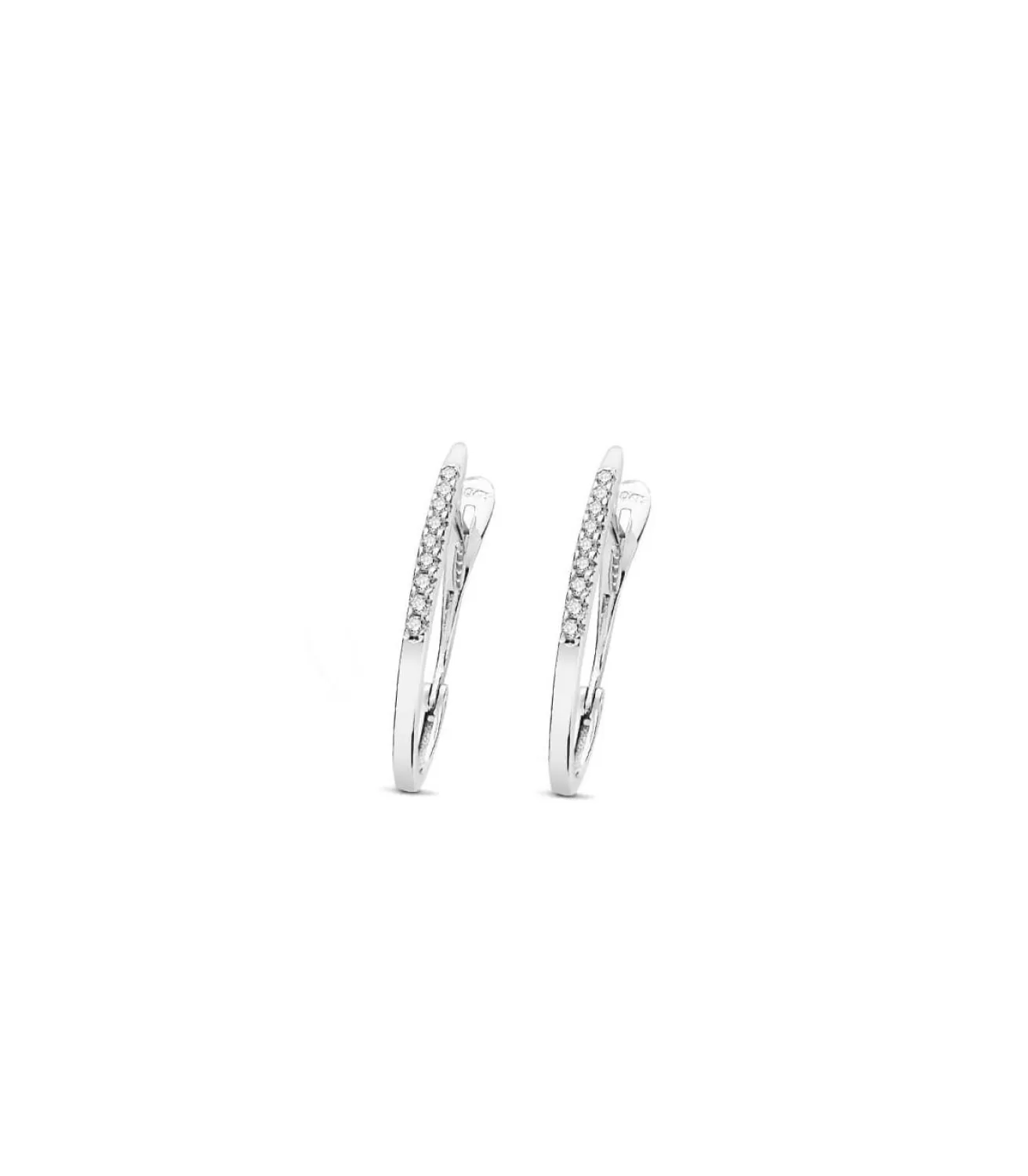 Pendientes Oro Blanco Winefrida 18 Ktes<Alda Joyeros Best