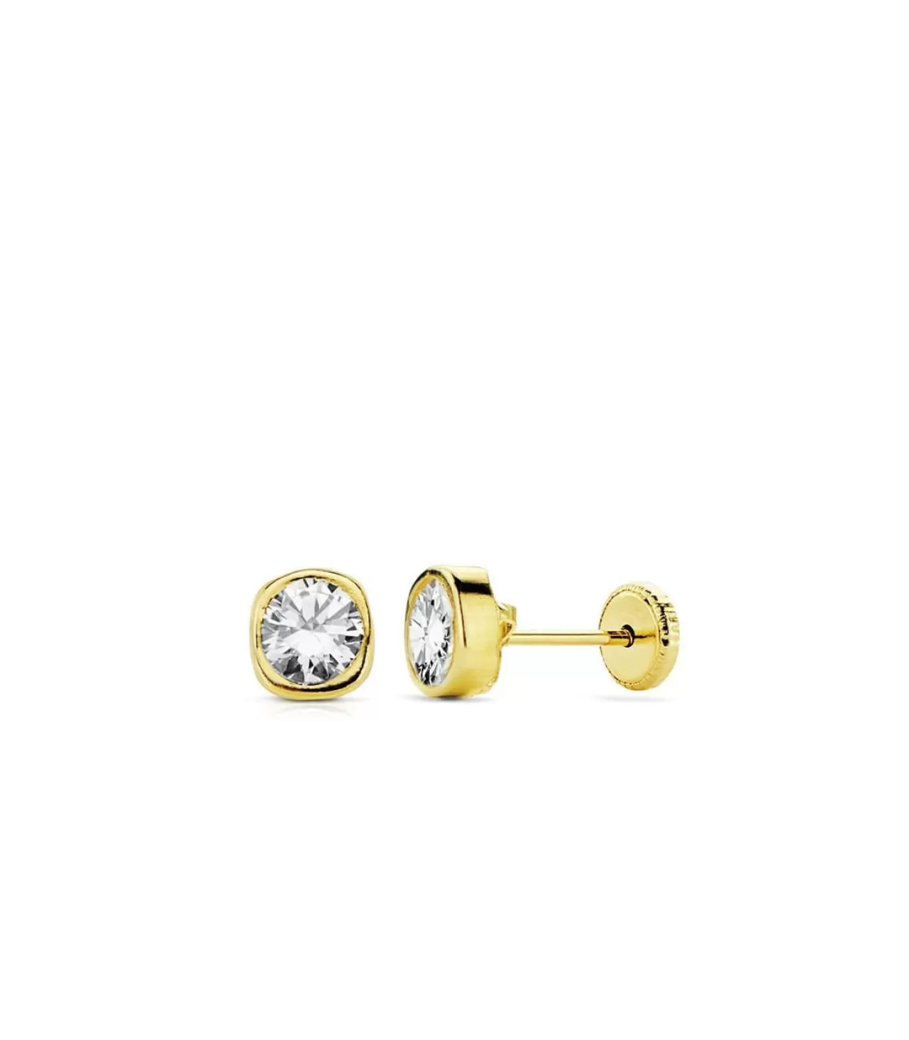 Pendientes Patricia Oro Amarillo 18 K 6 Mm<Alda Joyeros Outlet