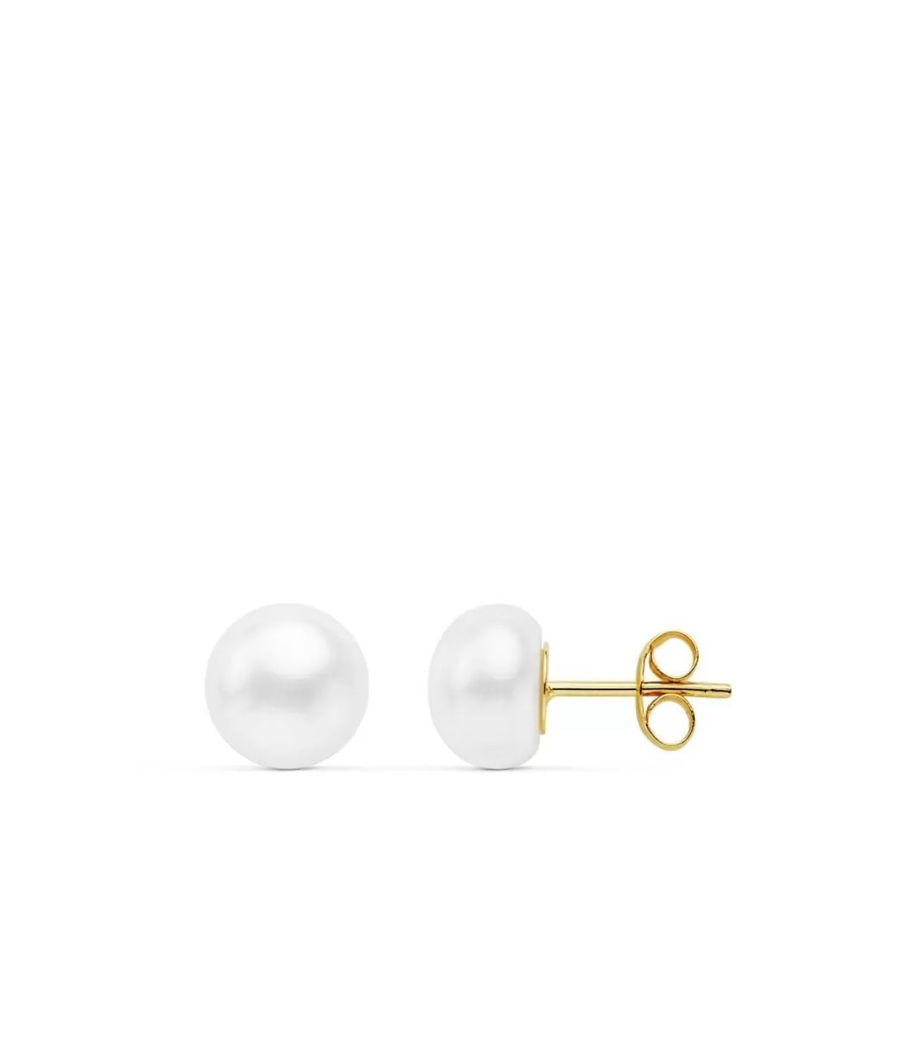 Pendientes Perlas 8 Mm Oro Amarillo 18 Ktes<Alda Joyeros Clearance