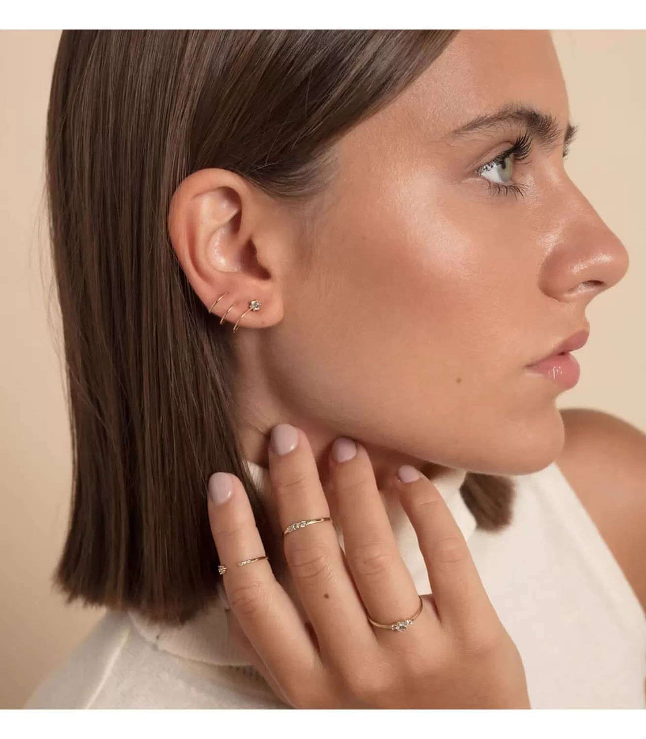 Pendientes Sand Spring Oro 18K<Alda Joyeros Cheap