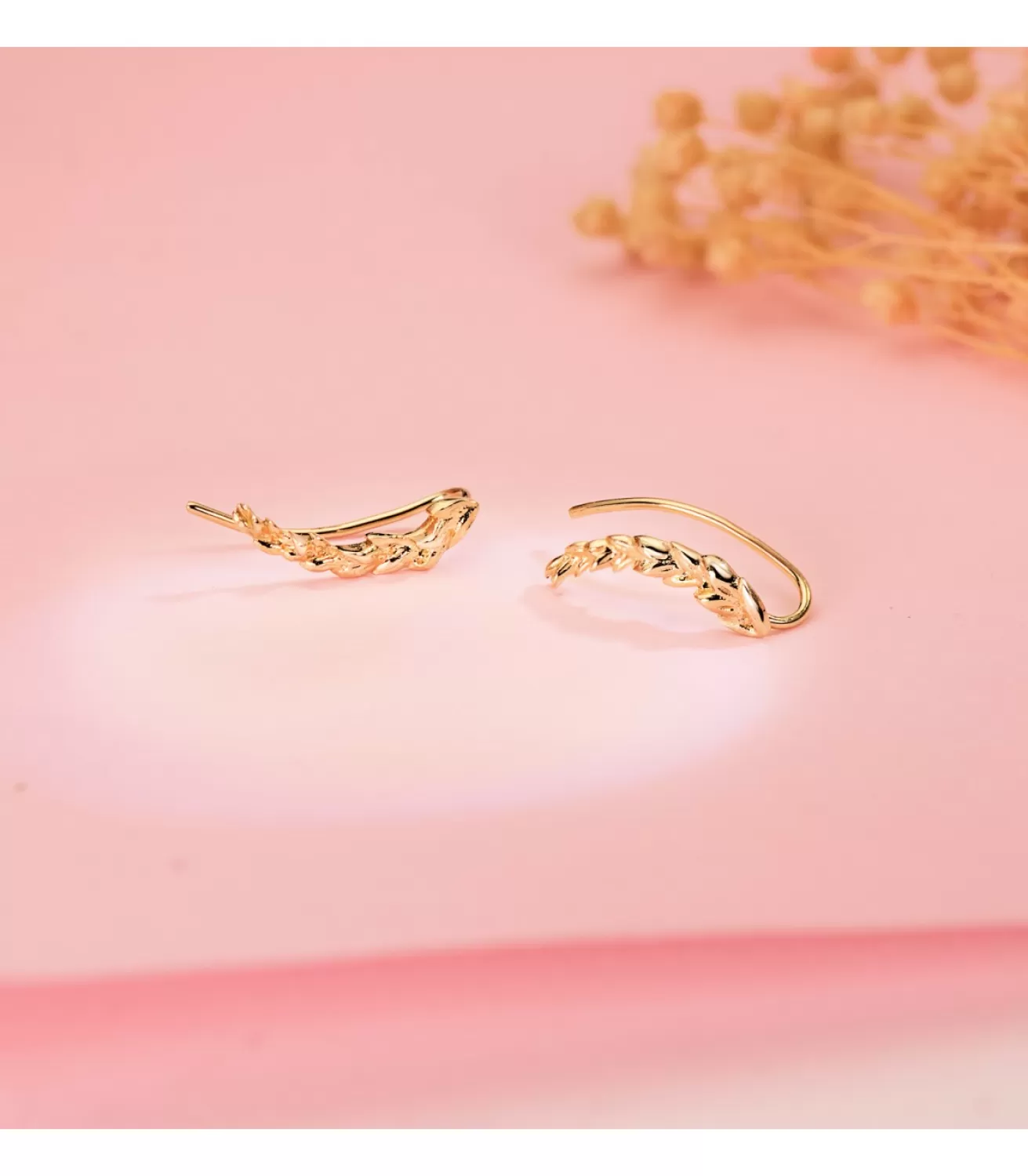 Pendientes Trepadores Espiga Oro 18K<Alda Joyeros Cheap