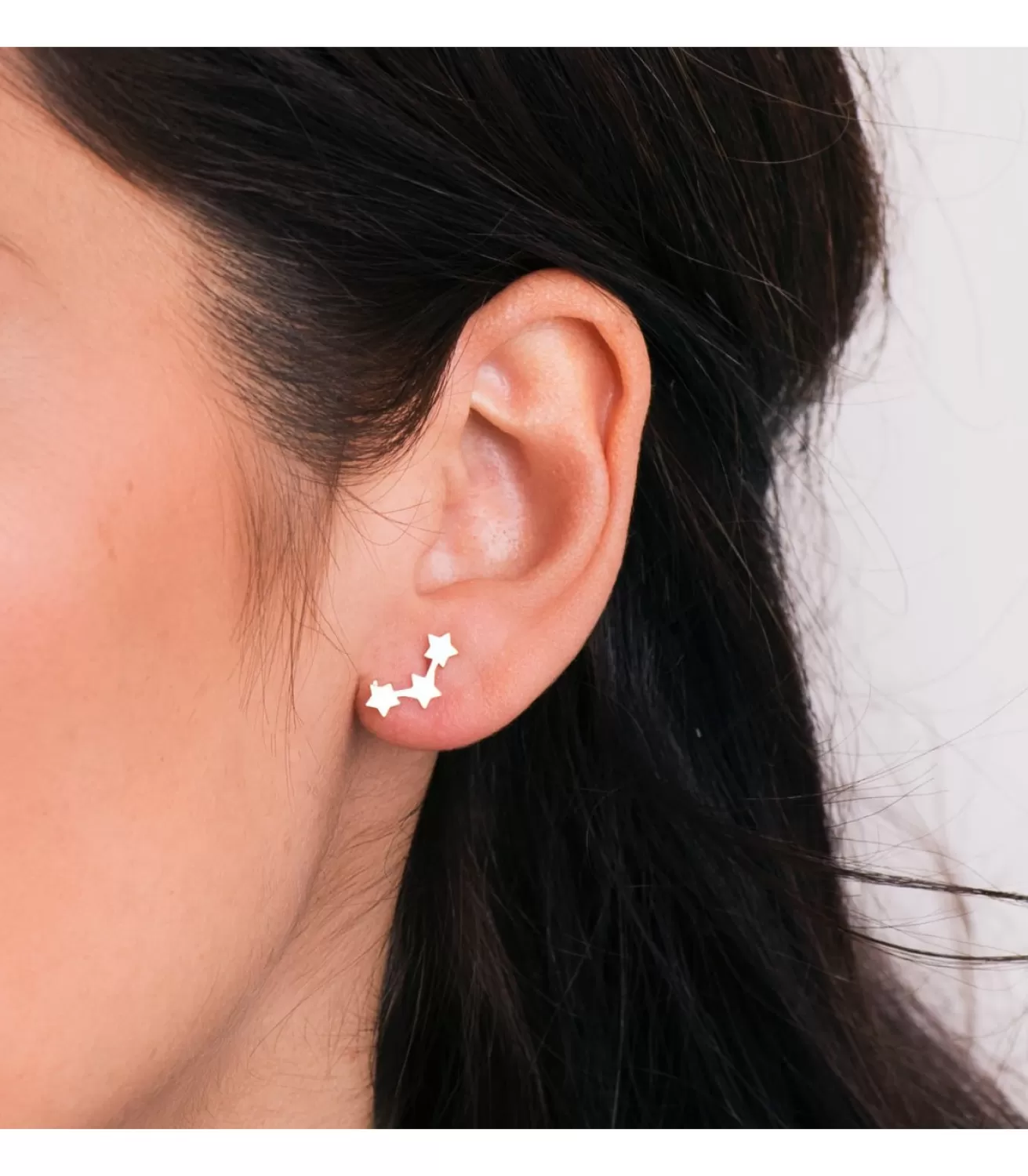 Pendientes Trepadores Little Star Oro 18K<Alda Joyeros Best Sale