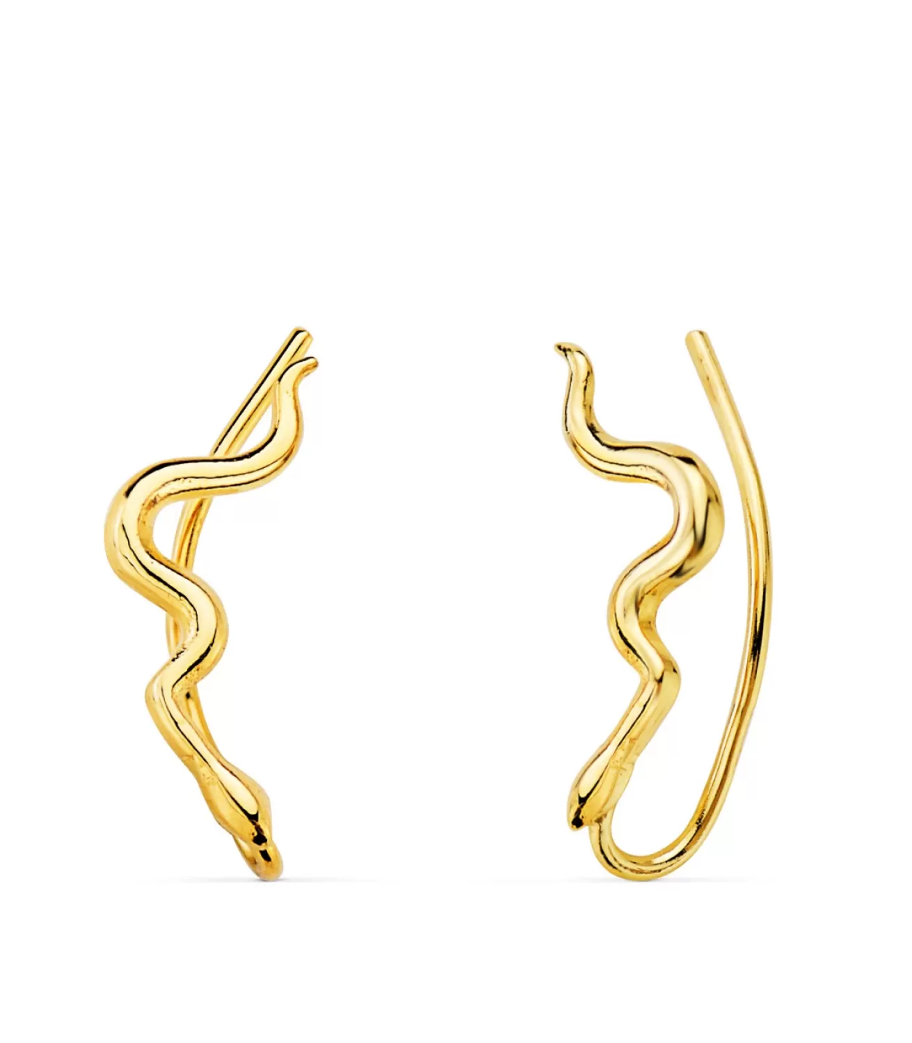 Pendientes Trepadores Serpiente Oro 18K<Alda Joyeros Sale