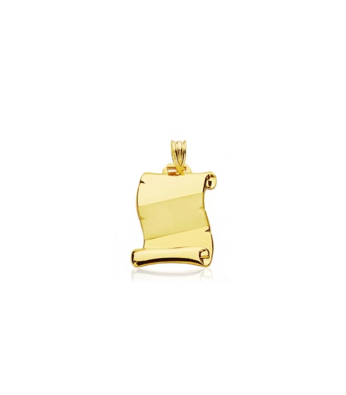 Pergamino Banda Oro Amarillo 18K 22Mm<Alda Joyeros Fashion
