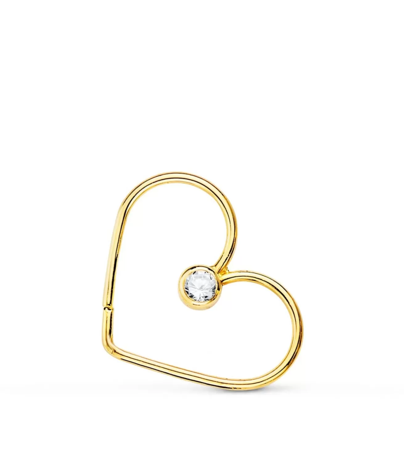 Piercing Aro Corazon Oro Amarillo 18K<Alda Joyeros Sale