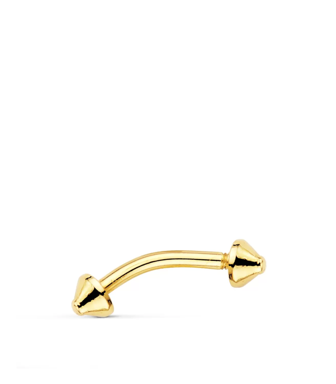 Piercing Ceja Banana Oro 18K Pincho<Alda Joyeros Best Sale