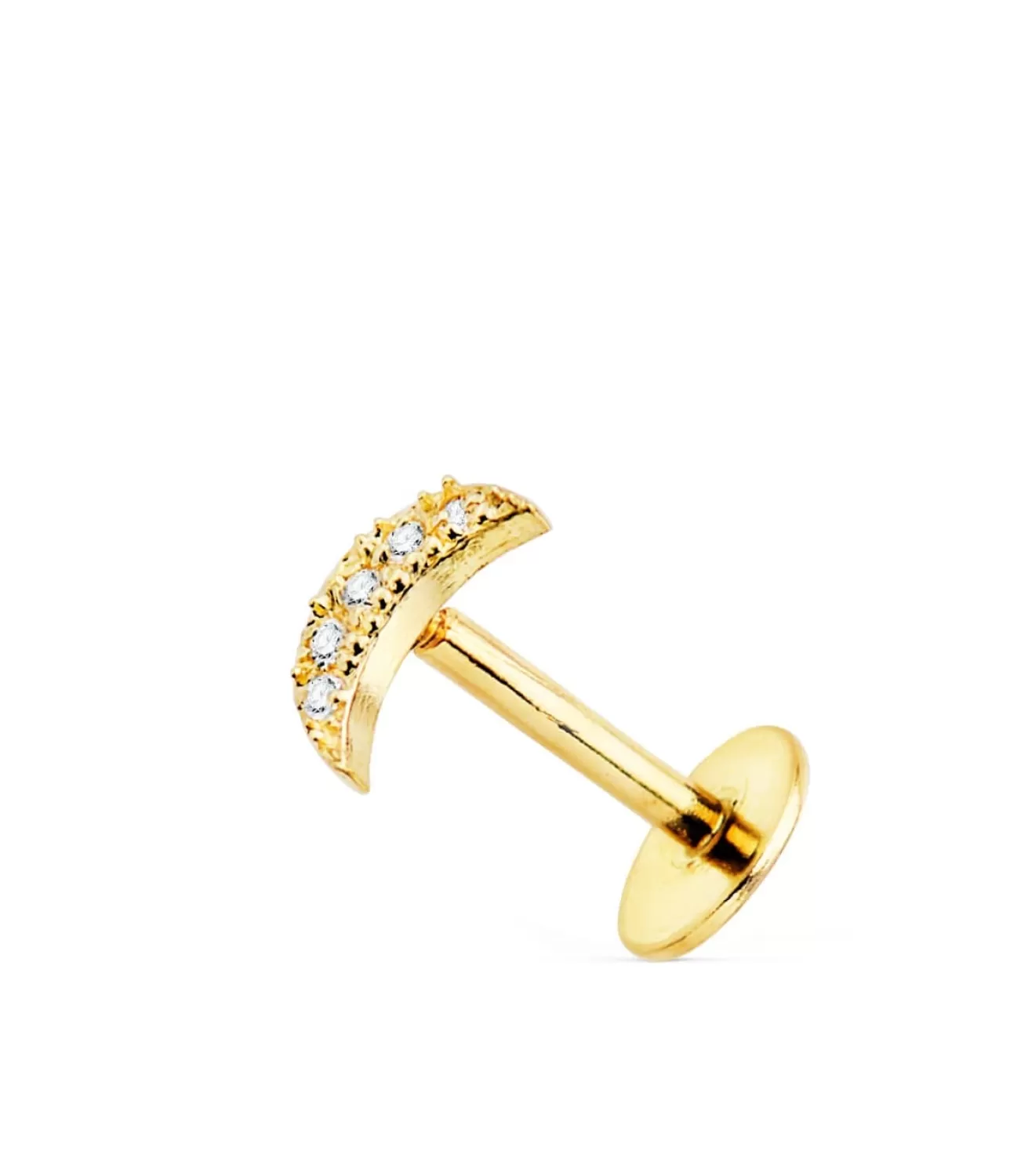Piercing Mini Luna Oro Amarillo 18K<Alda Joyeros Flash Sale