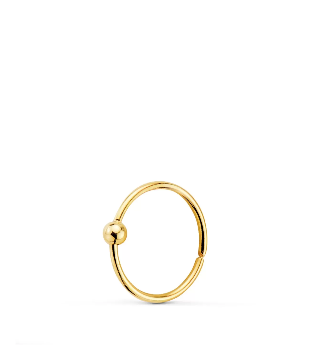Piercing Nariz Aro Oro 18K Bolita 8Mm<Alda Joyeros Discount