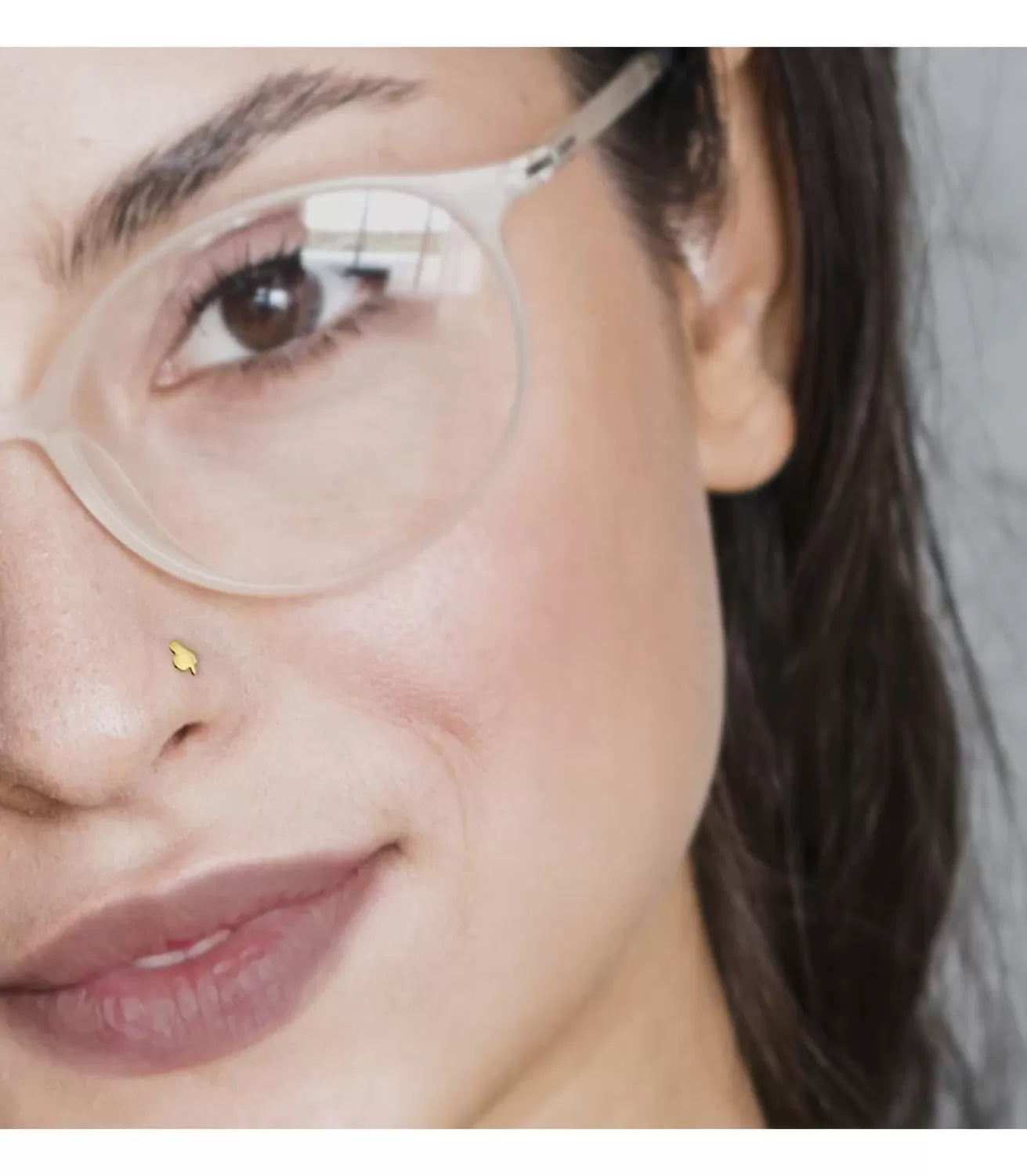 Piercing Nariz Mujer Oro 18K Trebol<Alda Joyeros Best