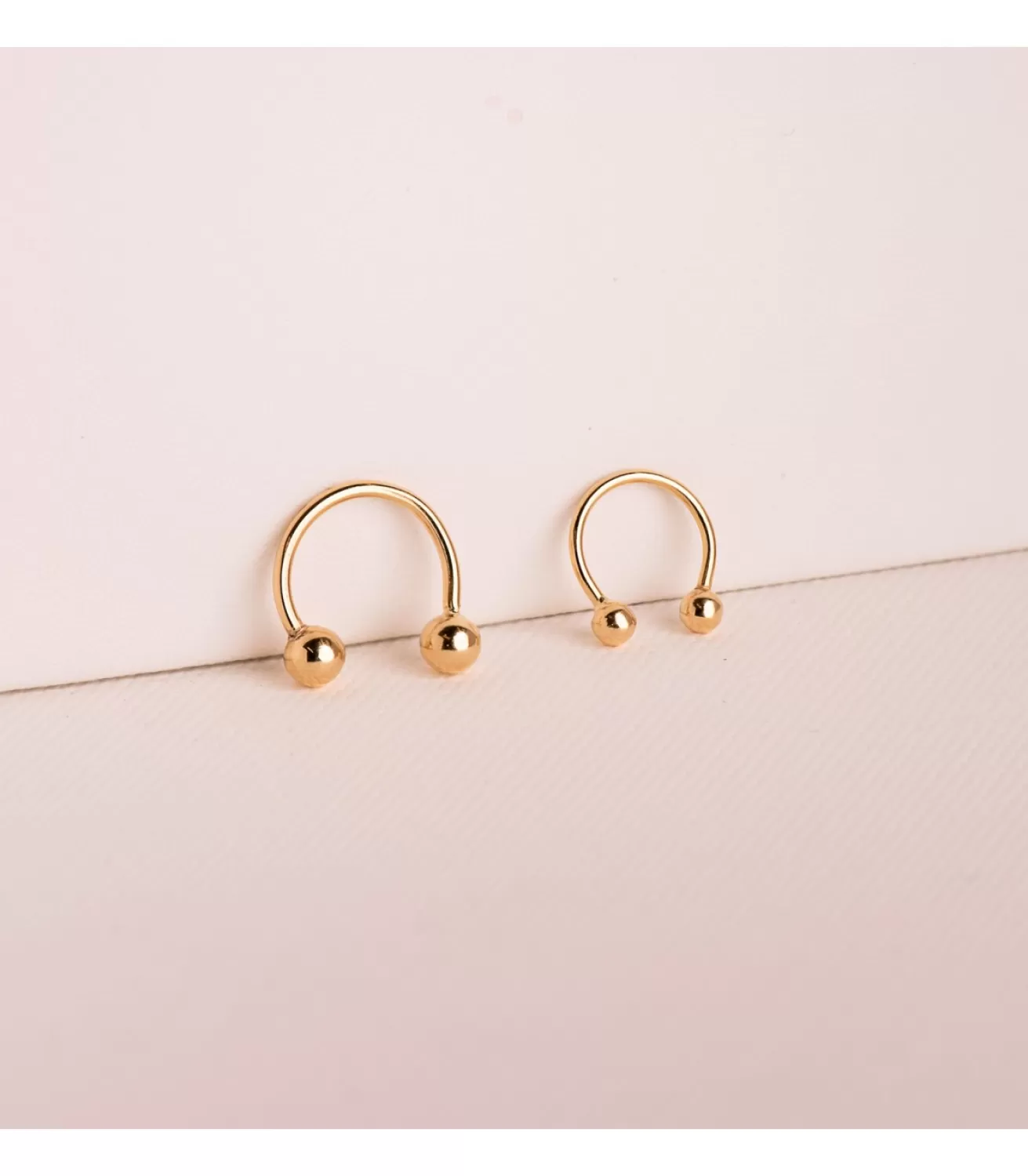Piercing Septum Bolitas Oro 18K<Alda Joyeros Flash Sale