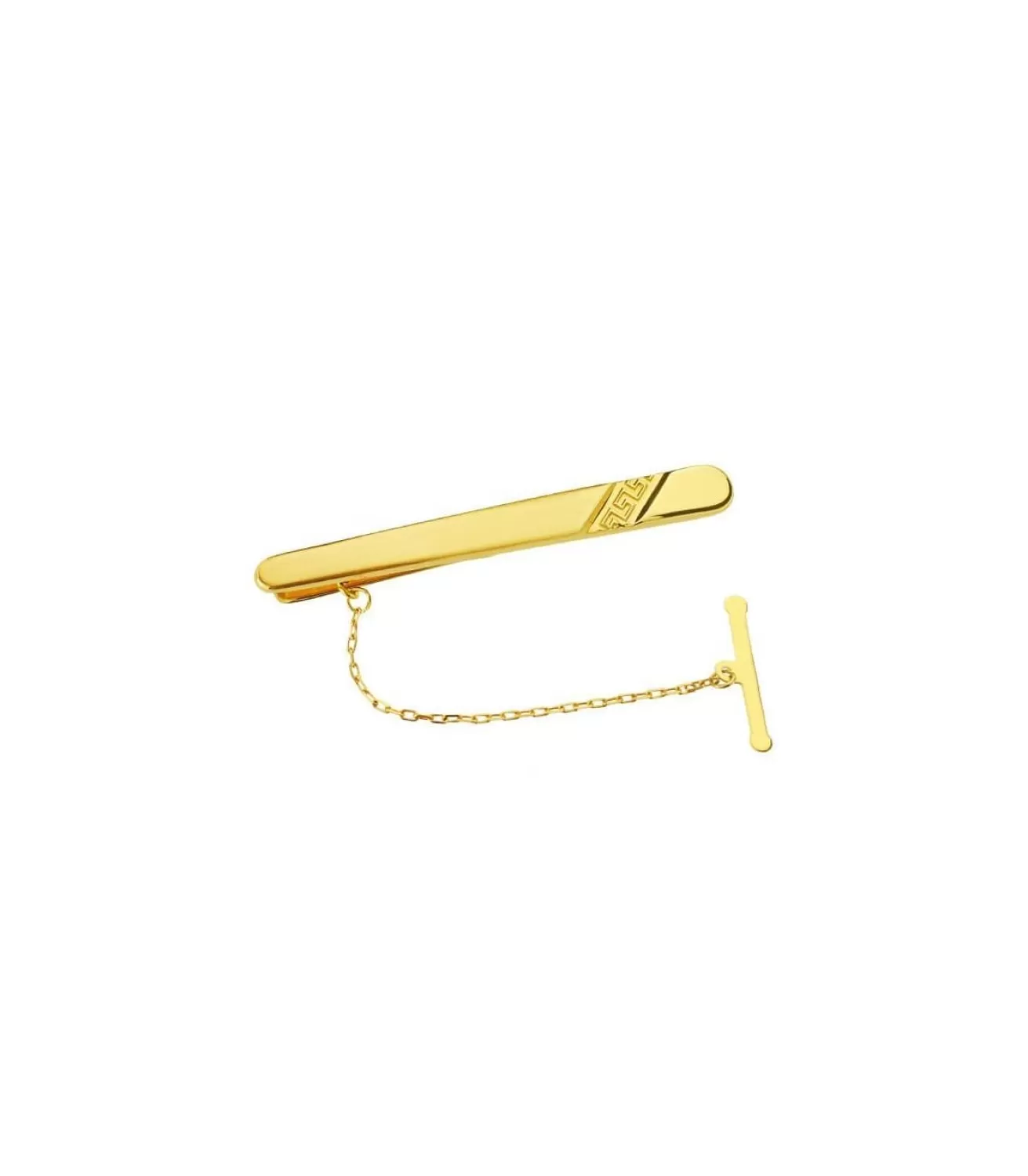 Pisacorbatas Greca Oro Amarillo 18 Ktes<Alda Joyeros Best Sale