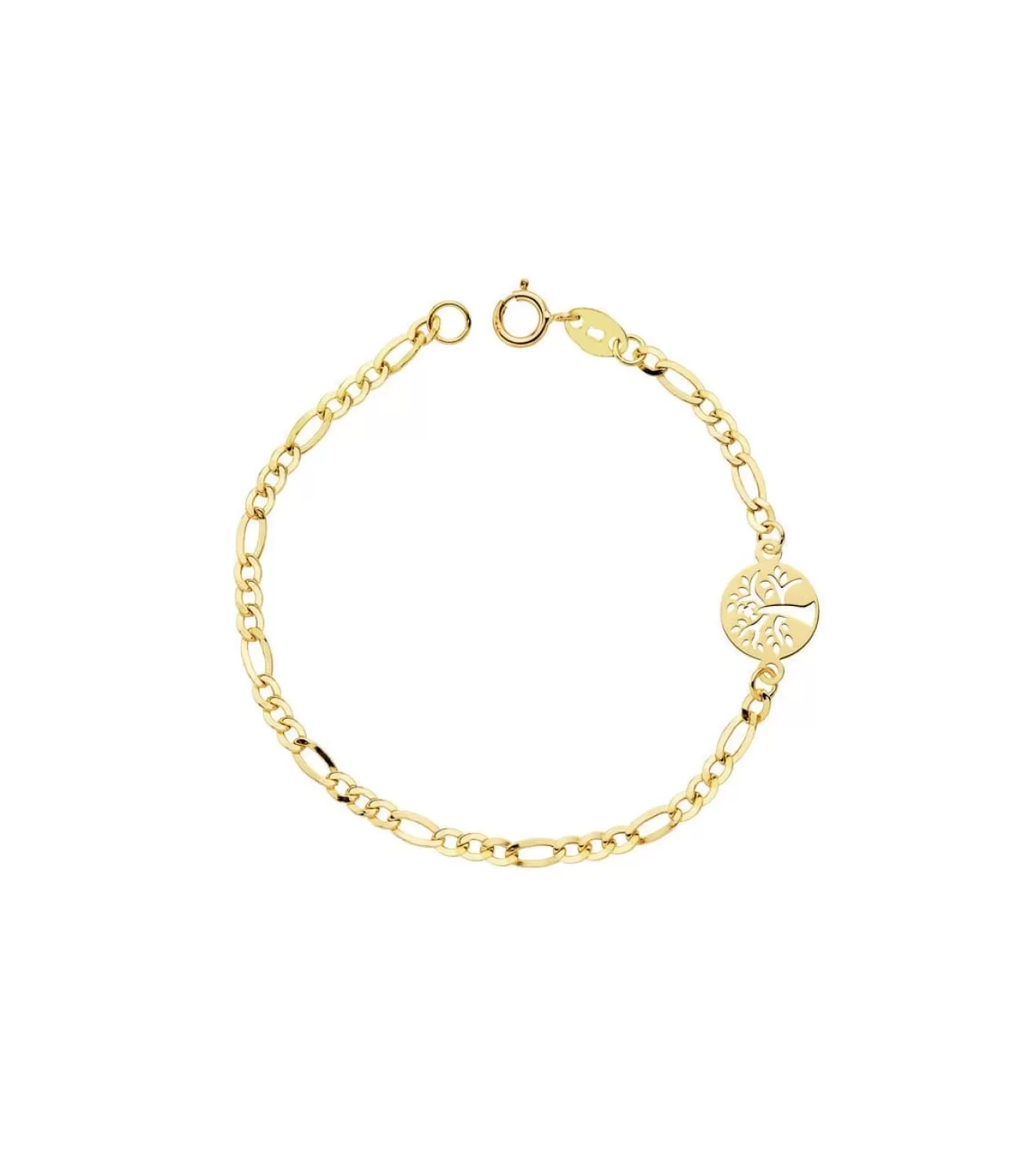 Pulsera Arbol De La Vida Oro 18K 18Cm<Alda Joyeros Cheap
