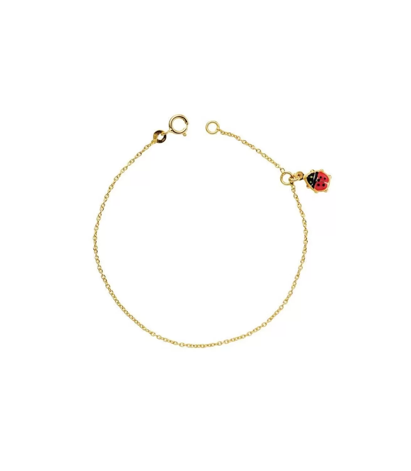 Pulsera Bebé Oro 18 Ktes Mariquita<Alda Joyeros Shop