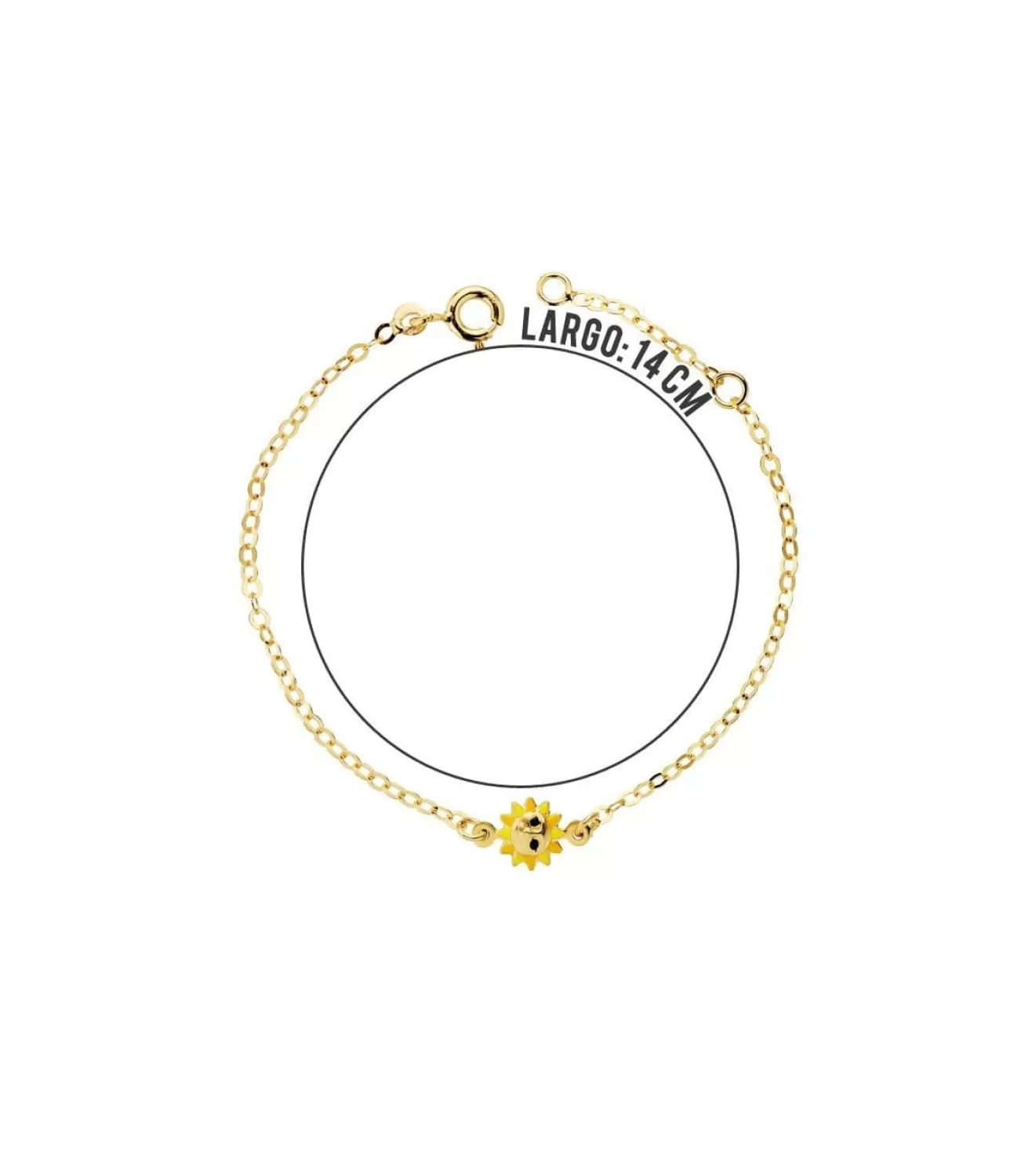 Pulsera Bebé Oro 18 Ktes Sol<Alda Joyeros Flash Sale