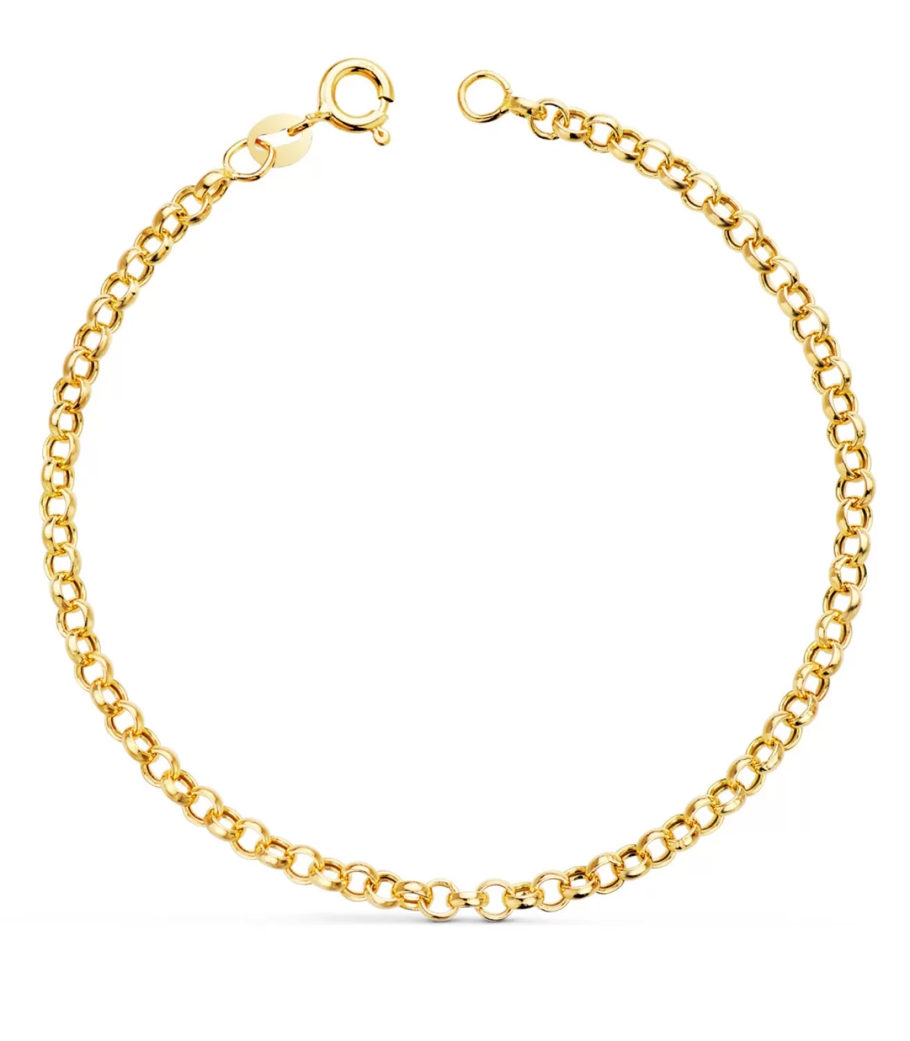 Pulsera Cadena Rolo Oro 18K 3Mm 19Cm<Alda Joyeros Flash Sale