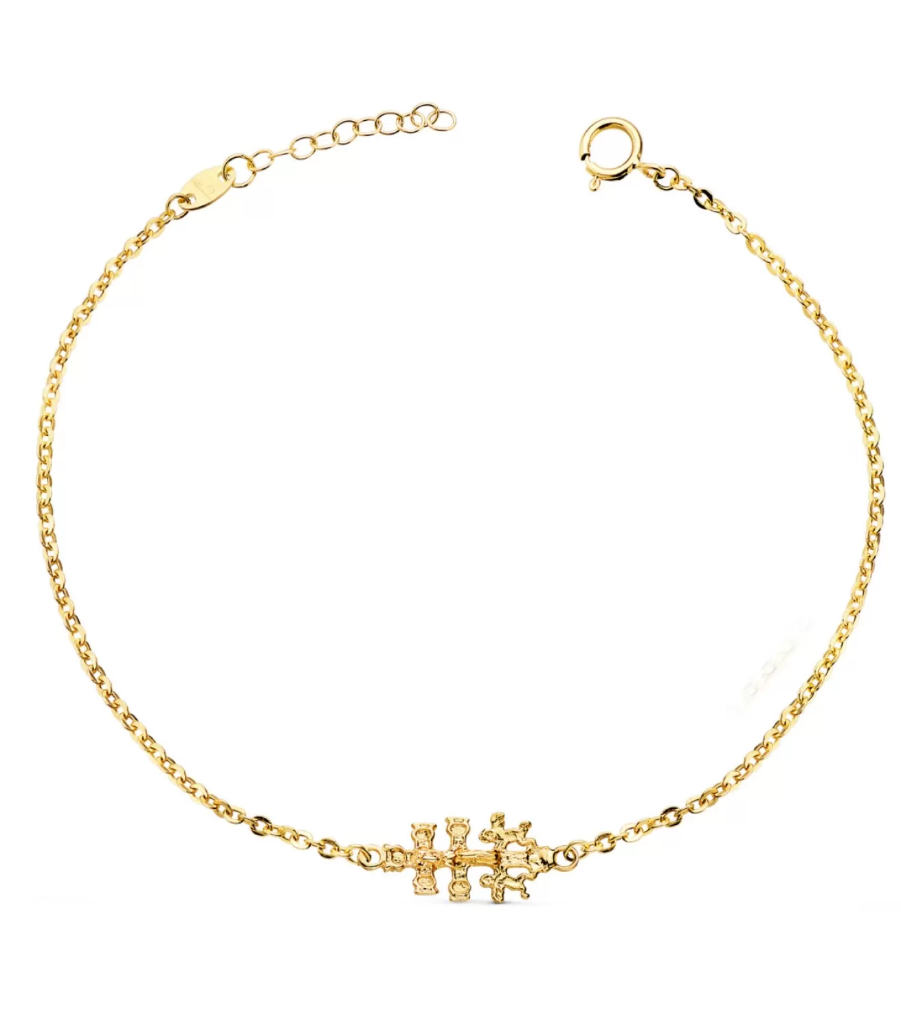 Pulsera Cruz De Caravaca Oro 18K 20 Cm<Alda Joyeros Sale