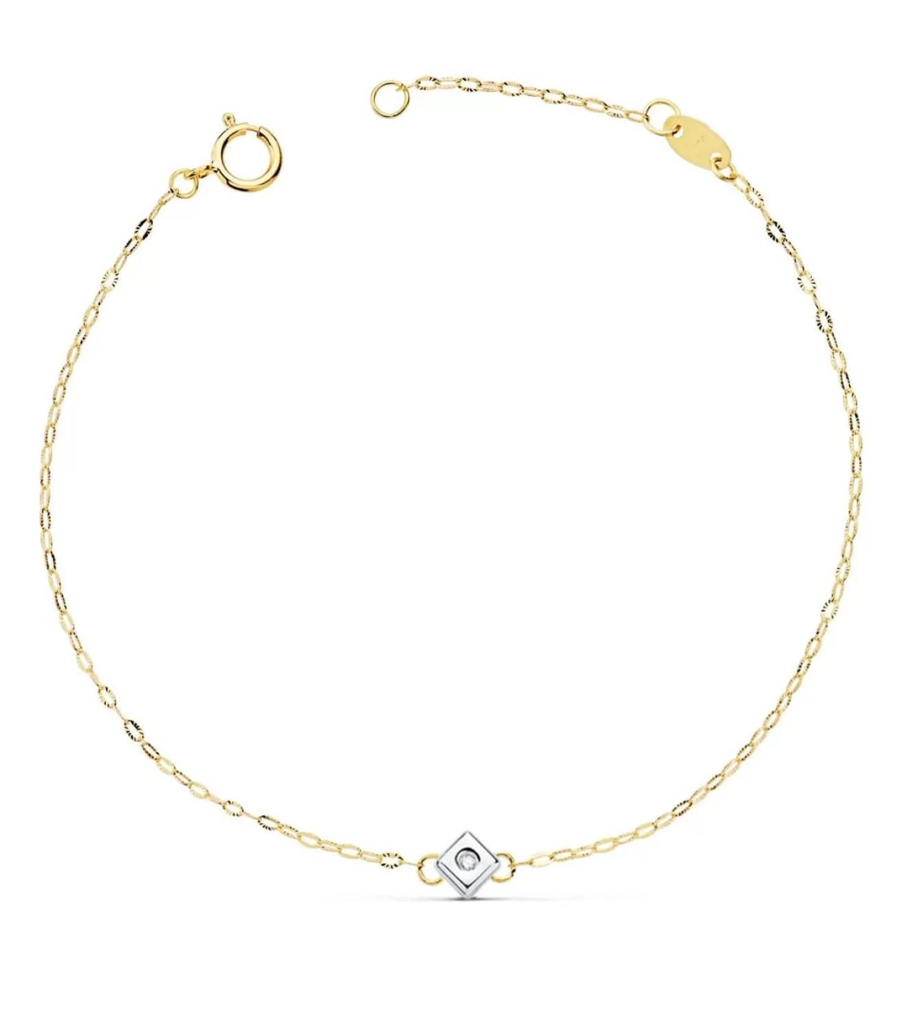 Pulsera Diamantes Cherie Oro 18K 0.015 Qtes.<Alda Joyeros Cheap