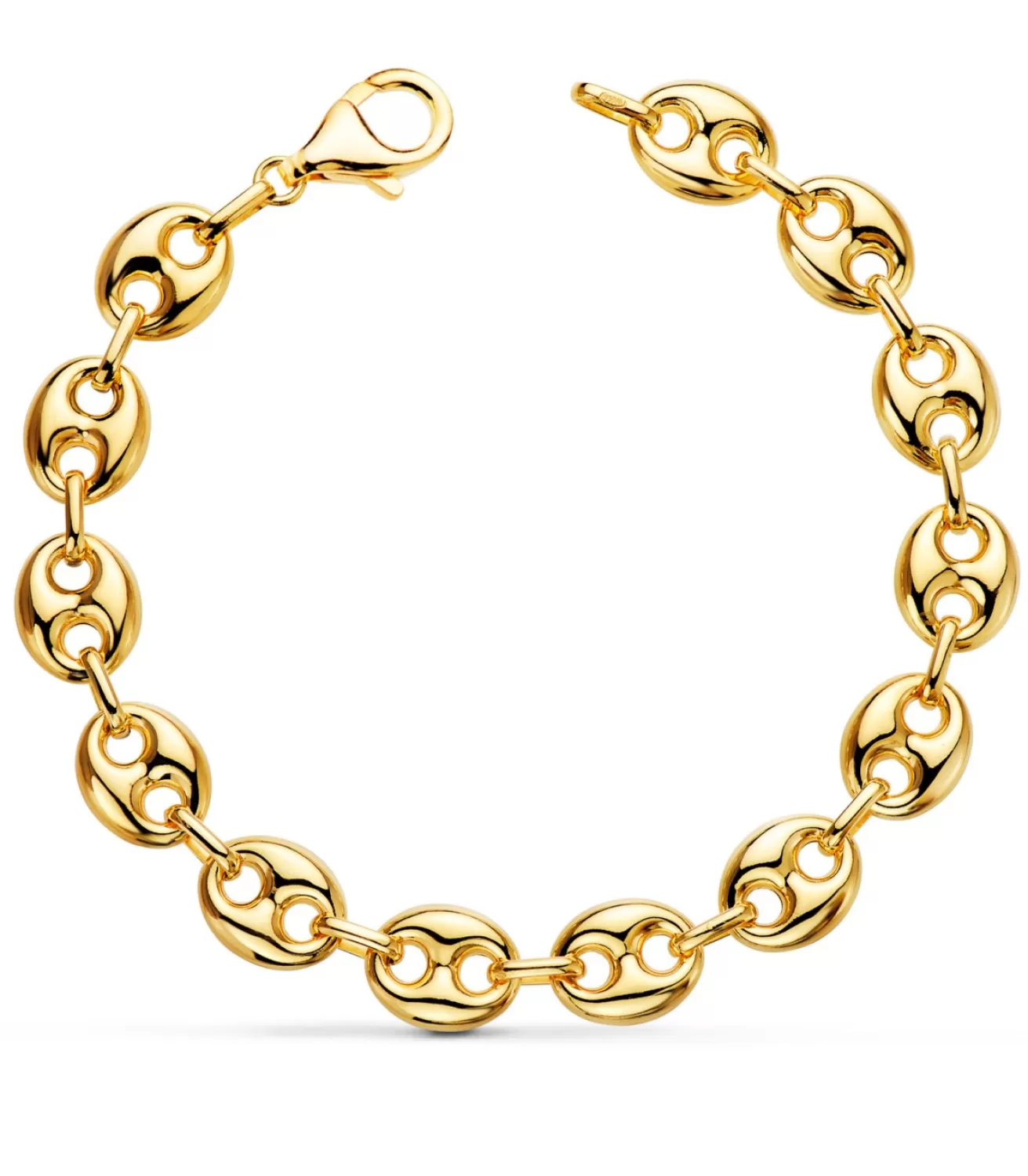 Pulsera Grano De Cafe Oro 18K 7.5Mm 21Cm<Alda Joyeros Sale