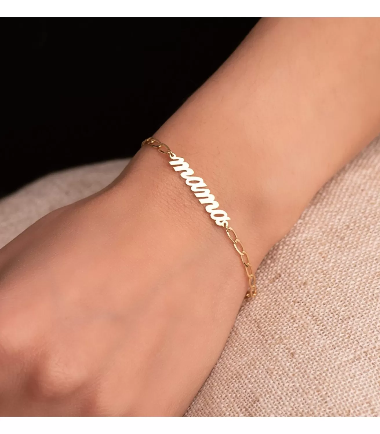 Pulsera Mama Oro Amarillo 18K<Alda Joyeros Hot