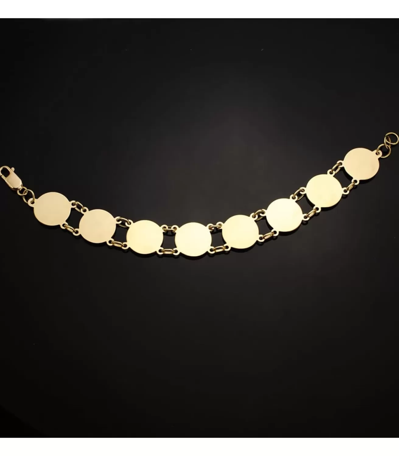 Pulsera Medusa Oro Amarillo 18K 20Cm<Alda Joyeros Shop