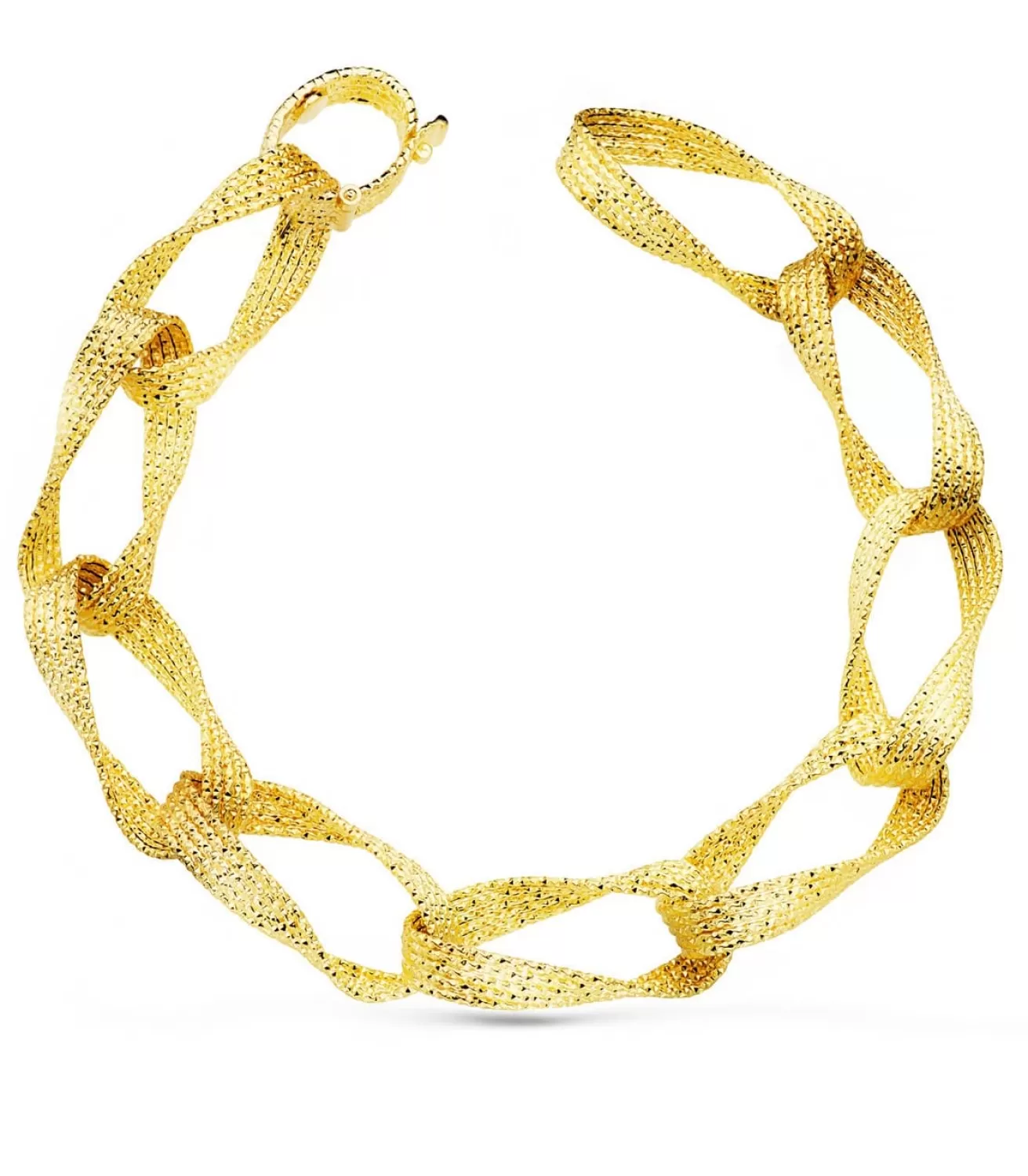 Pulsera Mujer Oro Amarillo 18K Gospel<Alda Joyeros Discount